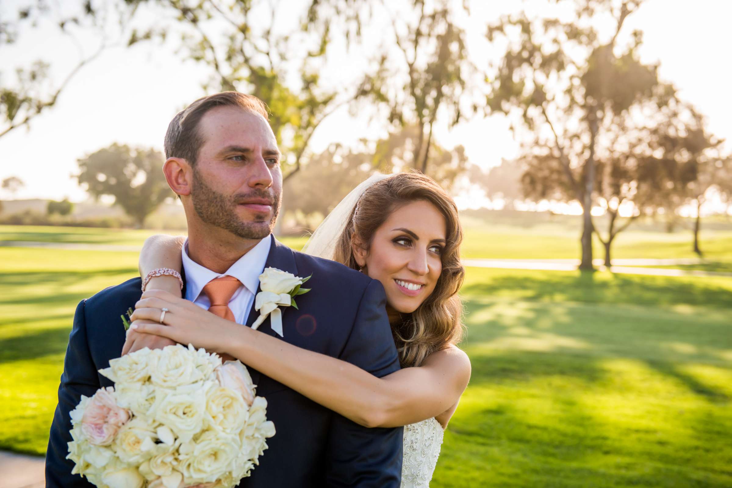 Hilton La Jolla Torrey Pines Wedding coordinated by Trendee Flowers, Gina and John Wedding Photo #82 by True Photography