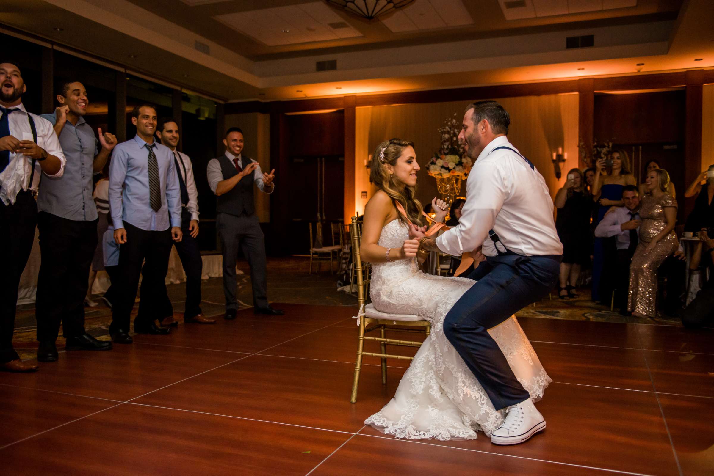 Hilton La Jolla Torrey Pines Wedding coordinated by Trendee Flowers, Gina and John Wedding Photo #120 by True Photography