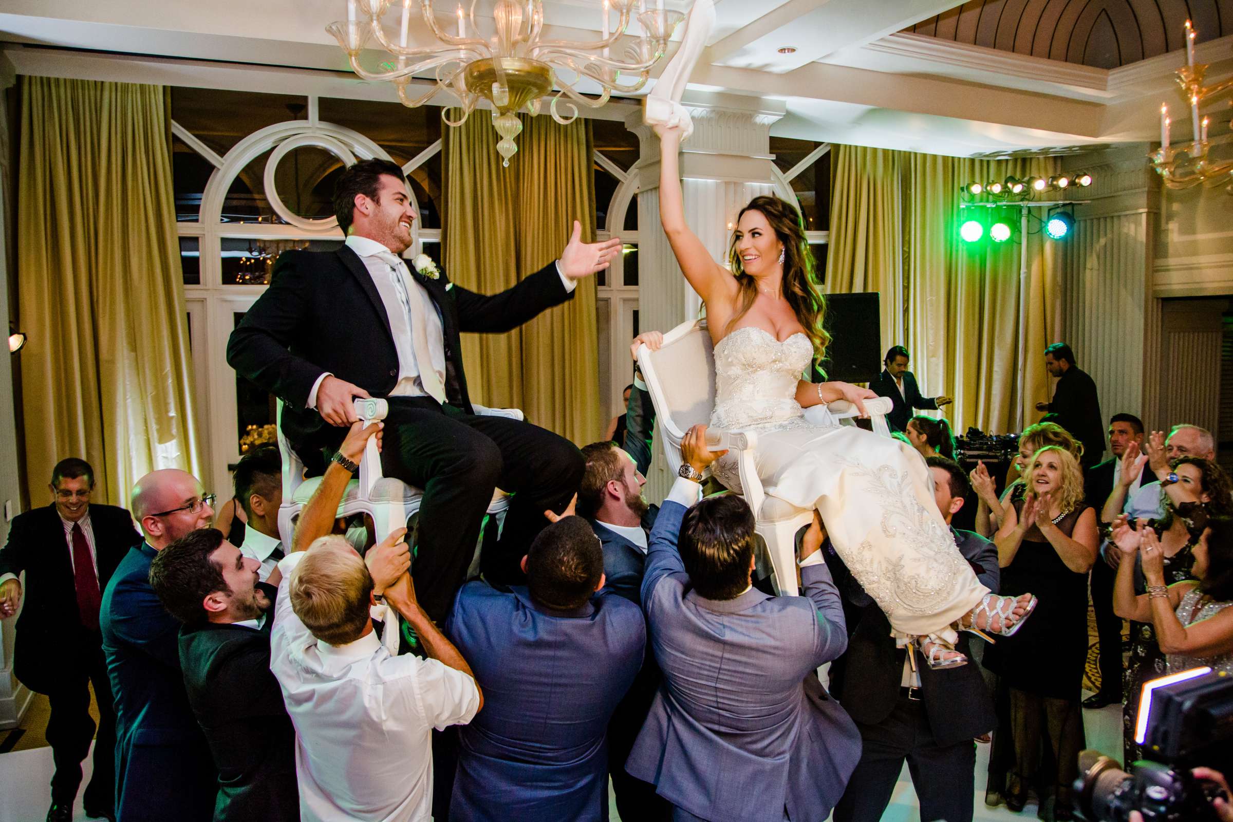 Hora at Shutters on the Beach Wedding coordinated by Kristeen LaBrot Events, Ashley and Alex Wedding Photo #77 by True Photography