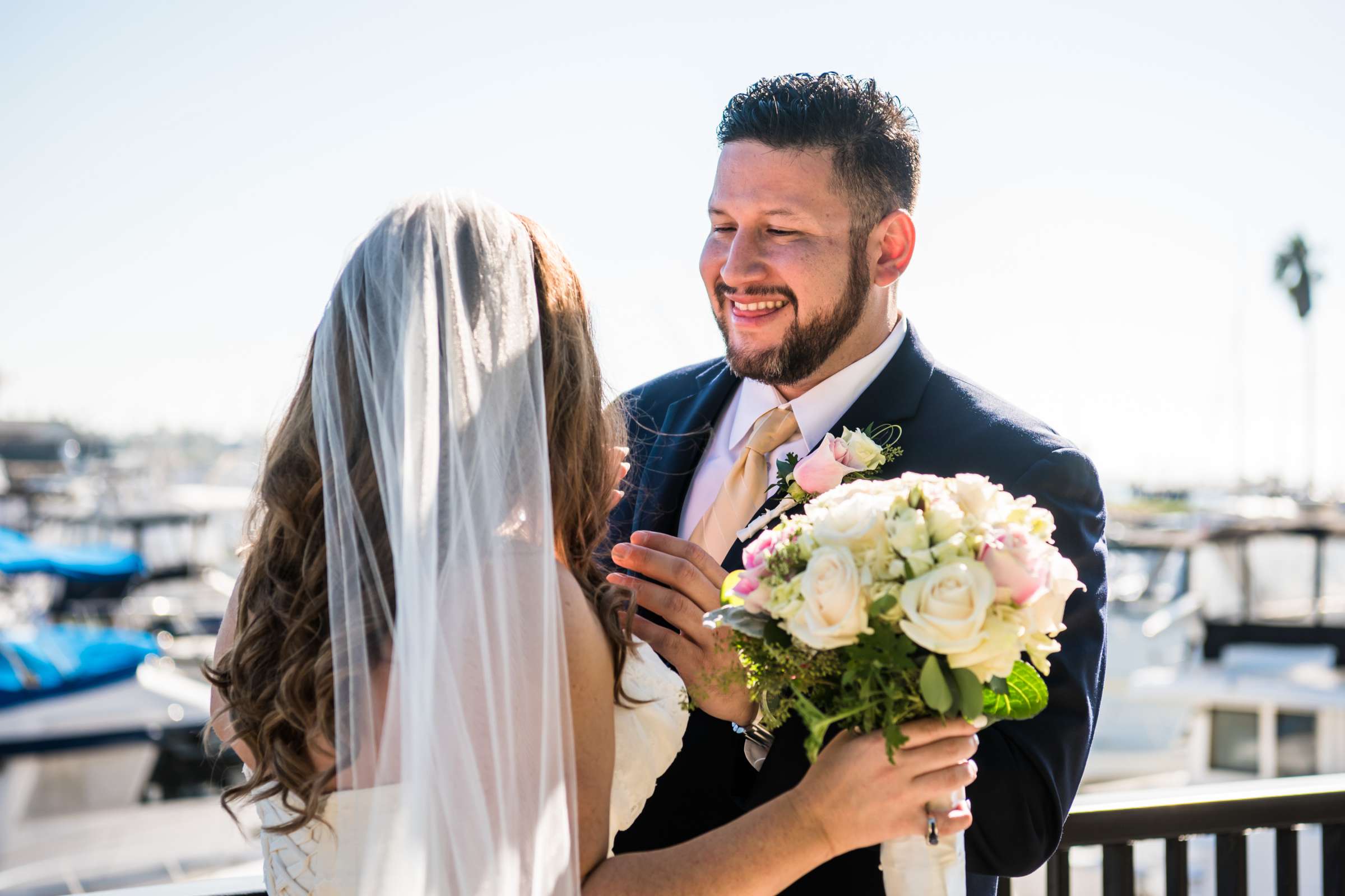 Marina Village Conference Center Wedding coordinated by Holly Kalkin Weddings, Kim and Andres Wedding Photo #31 by True Photography