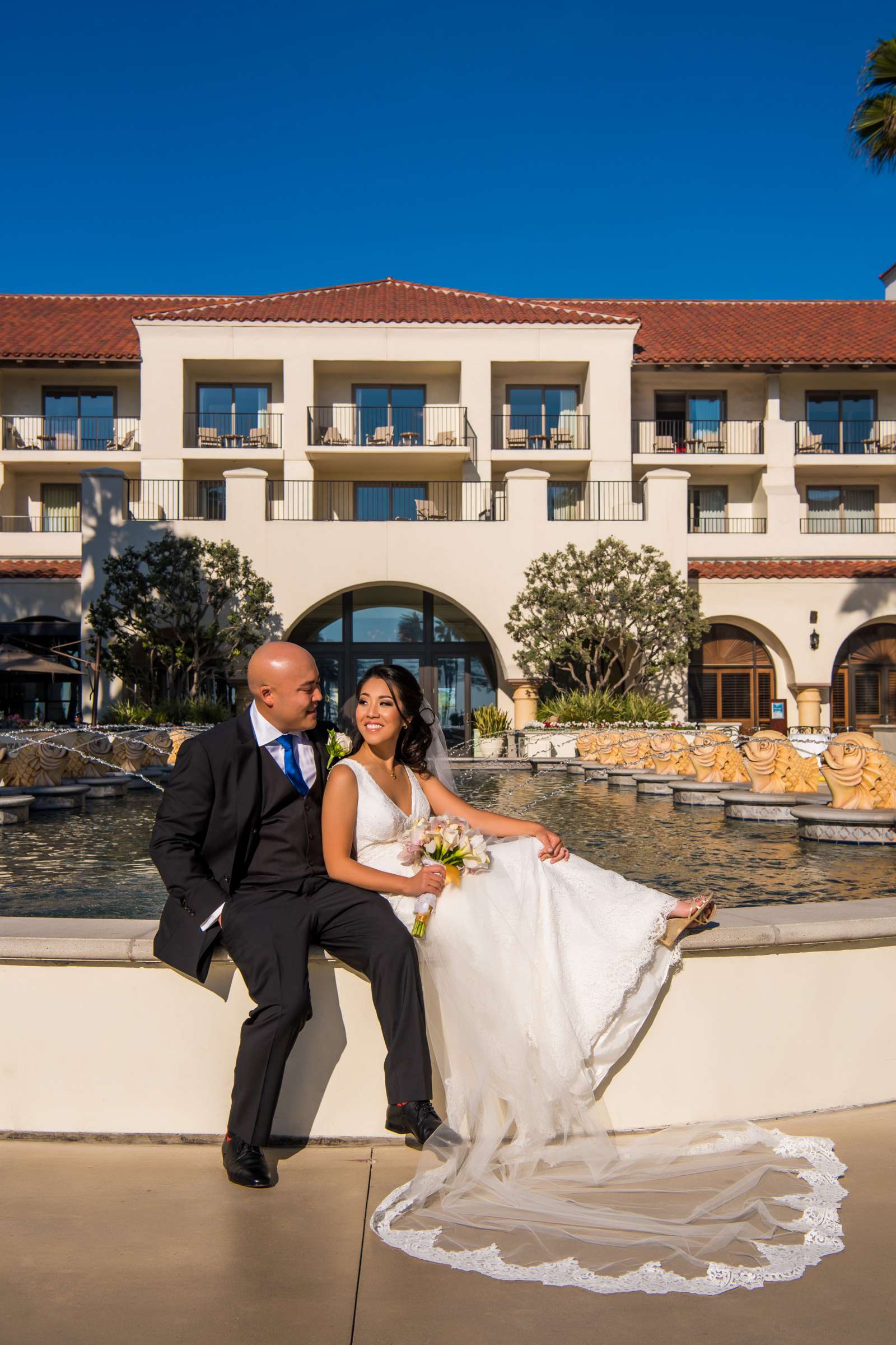 Hyatt Regency Huntington Beach Wedding coordinated by Mele Amore, Nicole and Bryce Wedding Photo #102 by True Photography