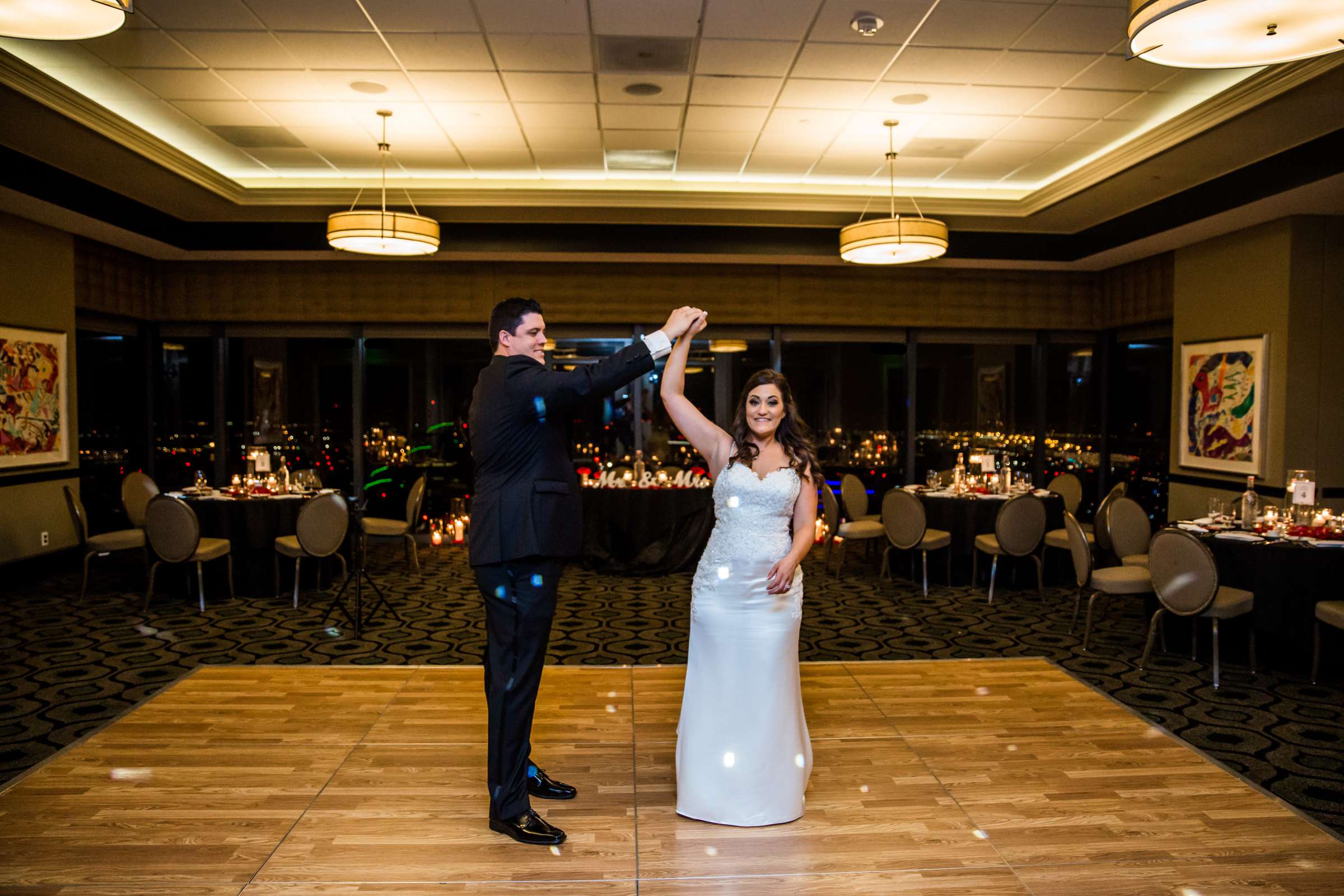 The University Club Atop Symphony Towers Wedding coordinated by Maggie Tyler Events, Heather and Andrew Wedding Photo #98 by True Photography