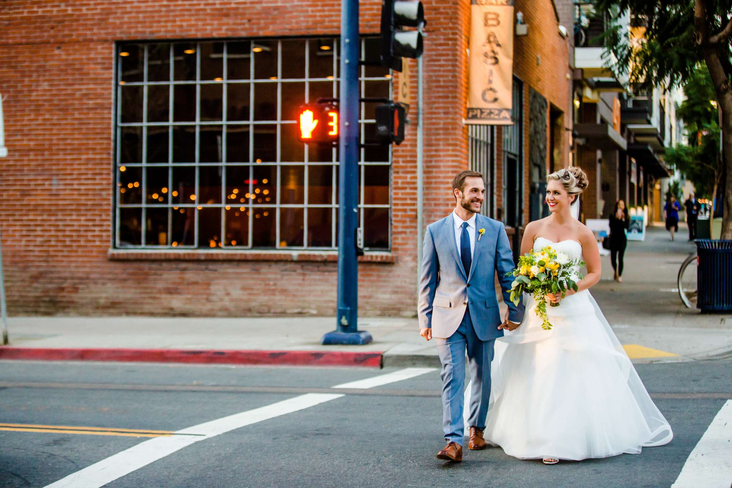 Candid moment at Luce Loft Wedding coordinated by Hannah Smith Events, Chelsea and Brandon Wedding Photo #71 by True Photography