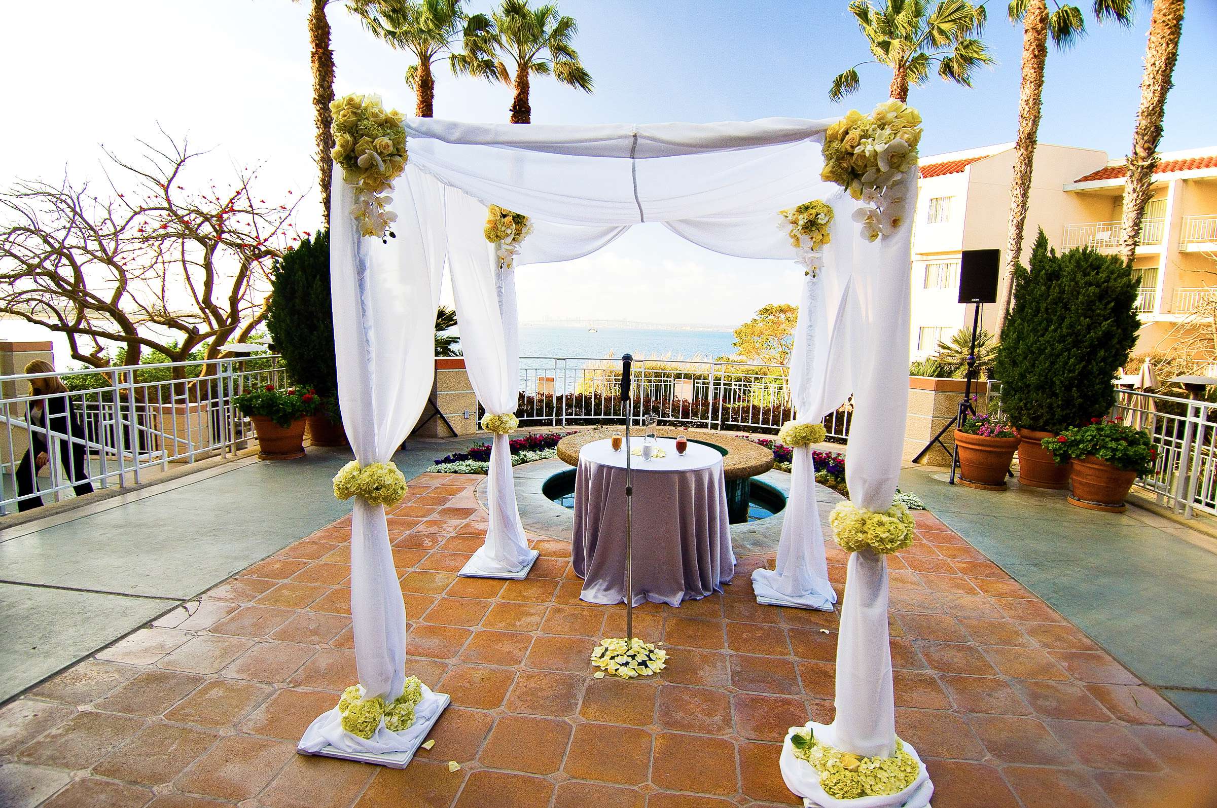 Loews Coronado Bay Resort Wedding coordinated by Crown Weddings, Karen and Stewart Wedding Photo #299373 by True Photography