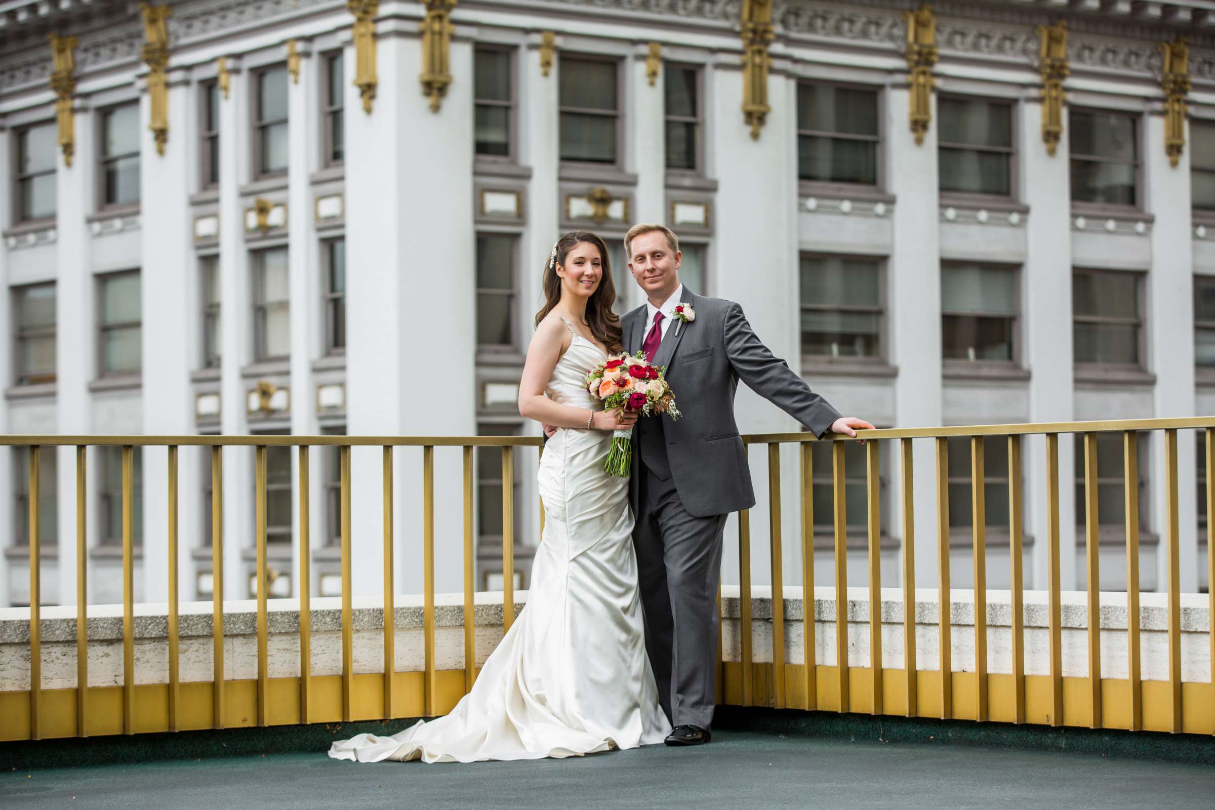 Formal Portrait at The Westgate Hotel Wedding, Bethlene and Brent Wedding Photo #108 by True Photography