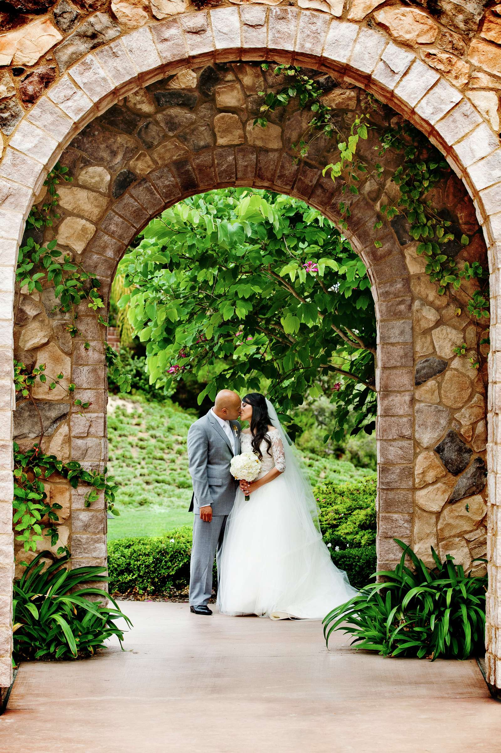 Rancho Bernardo Courtyard Wedding coordinated by Oh So Chic Events, Rai and Jezriel Wedding Photo #308365 by True Photography