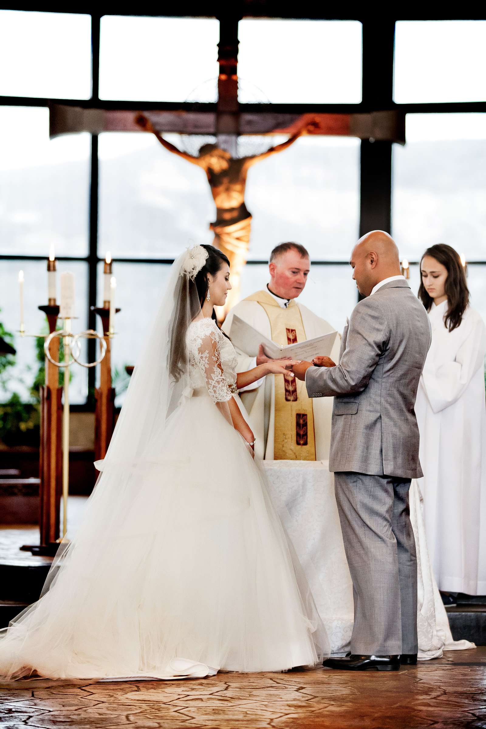 Rancho Bernardo Courtyard Wedding coordinated by Oh So Chic Events, Rai and Jezriel Wedding Photo #308403 by True Photography