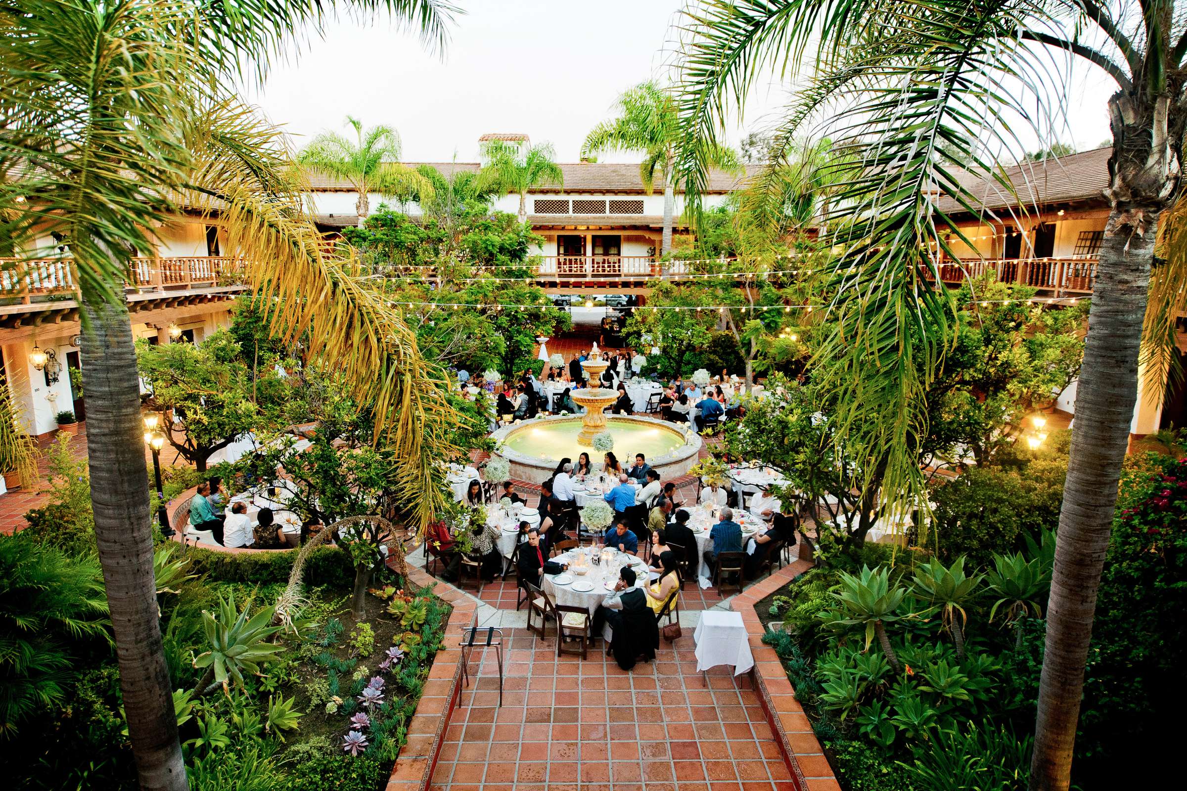 Rancho Bernardo Courtyard Wedding coordinated by Oh So Chic Events, Rai and Jezriel Wedding Photo #308420 by True Photography