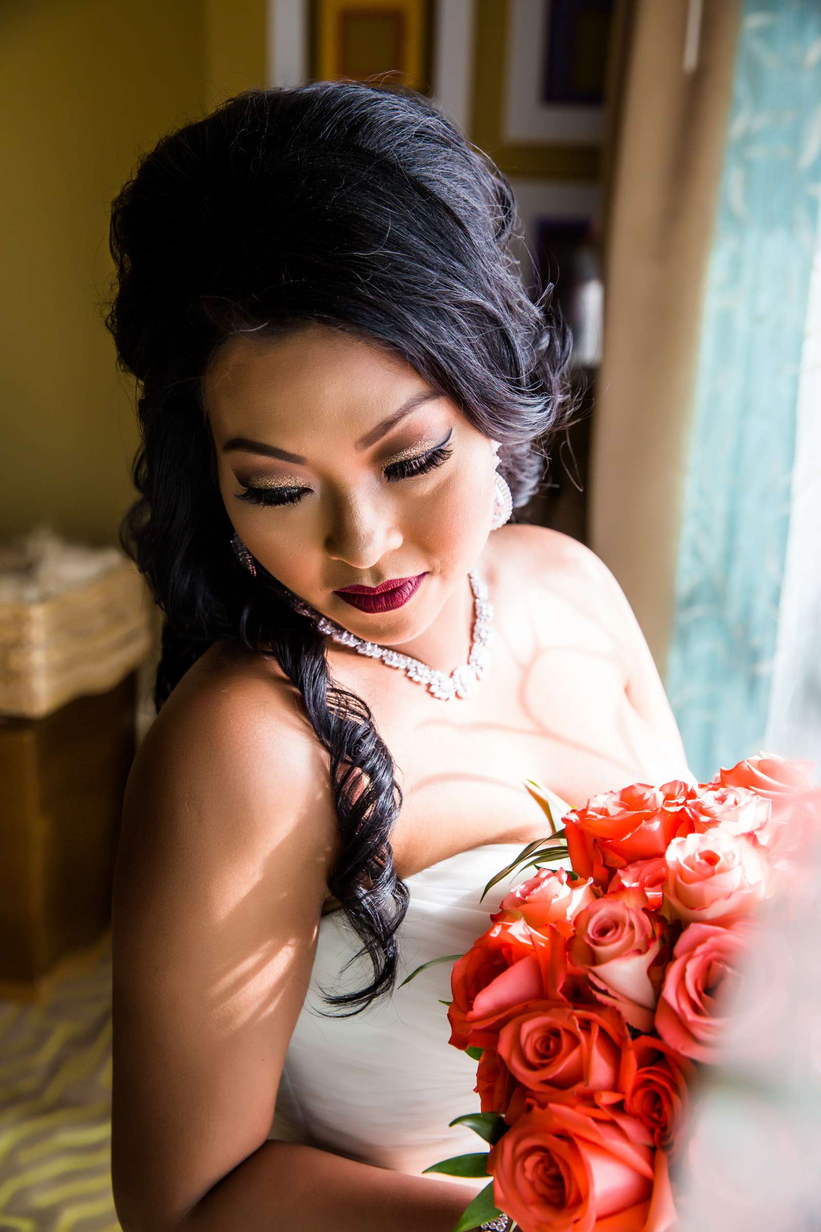 San Diego Central Library Wedding coordinated by MR floral&events, Aratiya and Christopher Wedding Photo #26 by True Photography