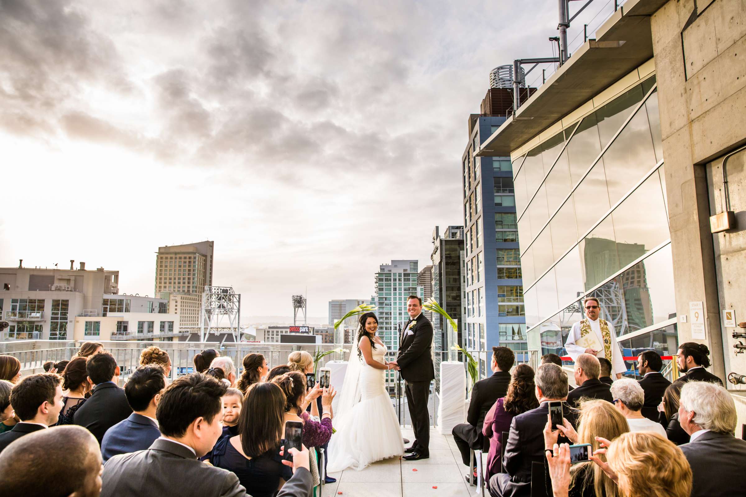 San Diego Central Library Wedding coordinated by MR floral&events, Aratiya and Christopher Wedding Photo #74 by True Photography