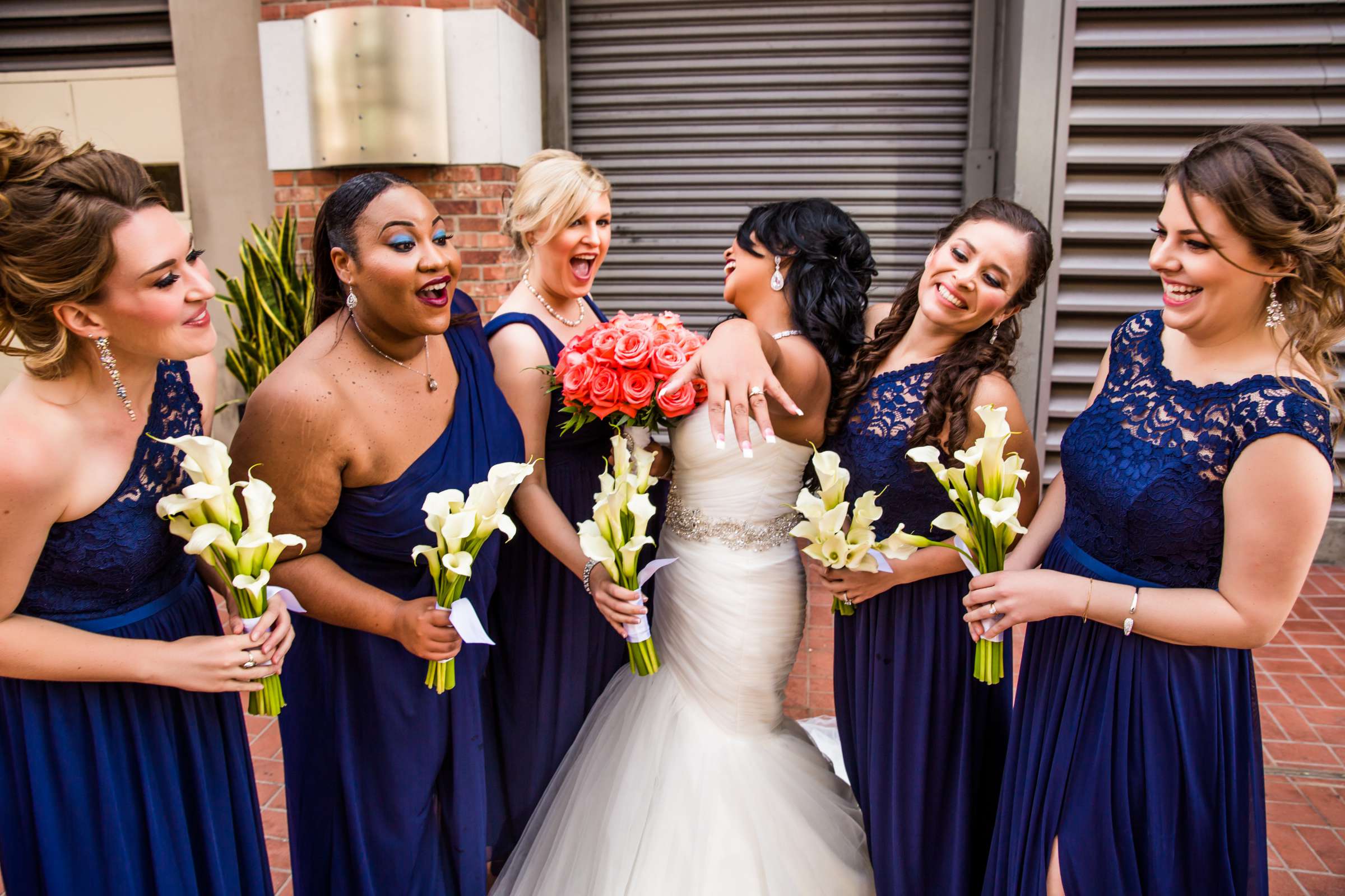 San Diego Central Library Wedding coordinated by MR floral&events, Aratiya and Christopher Wedding Photo #85 by True Photography