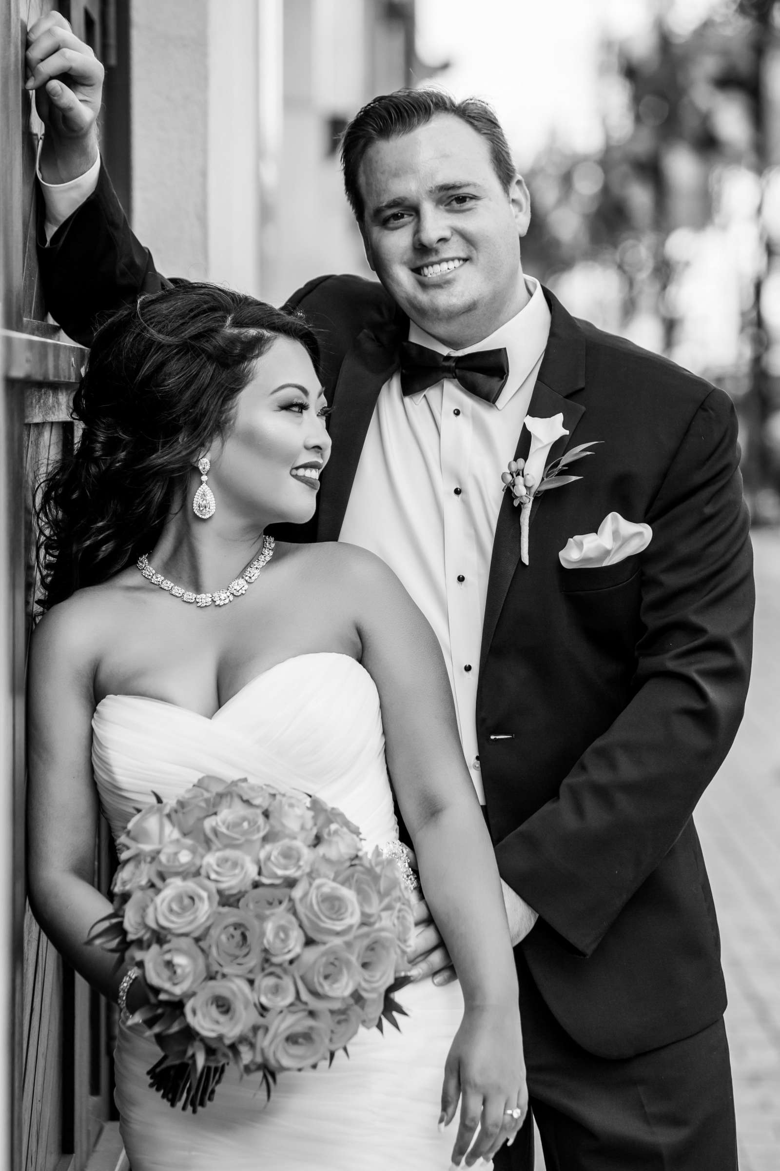 San Diego Central Library Wedding coordinated by MR floral&events, Aratiya and Christopher Wedding Photo #92 by True Photography