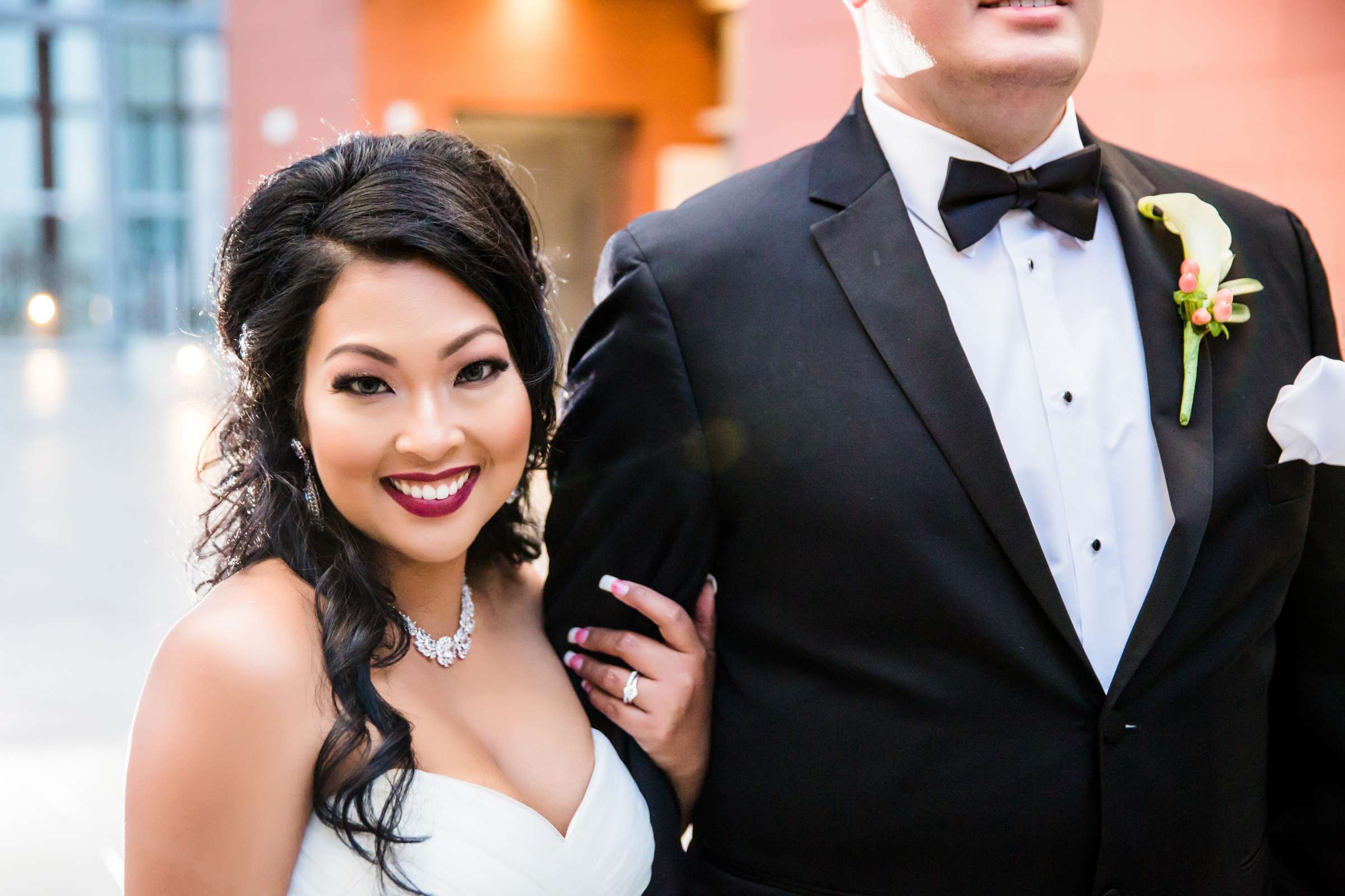 San Diego Central Library Wedding coordinated by MR floral&events, Aratiya and Christopher Wedding Photo #96 by True Photography