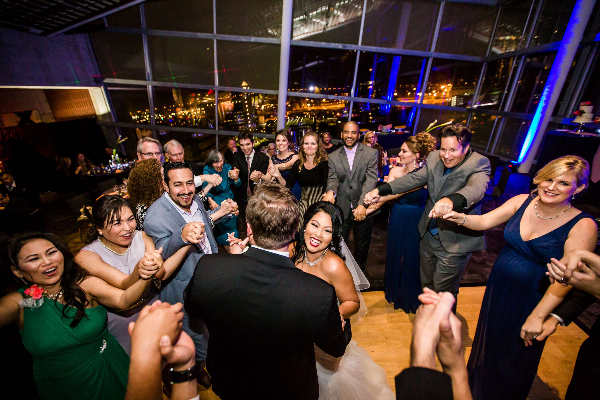 San Diego Central Library Wedding coordinated by MR floral&events, Aratiya and Christopher Wedding Photo #113 by True Photography