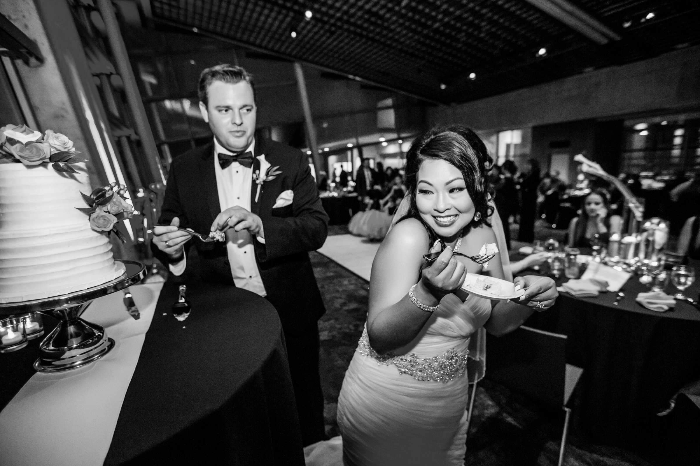 San Diego Central Library Wedding coordinated by MR floral&events, Aratiya and Christopher Wedding Photo #117 by True Photography