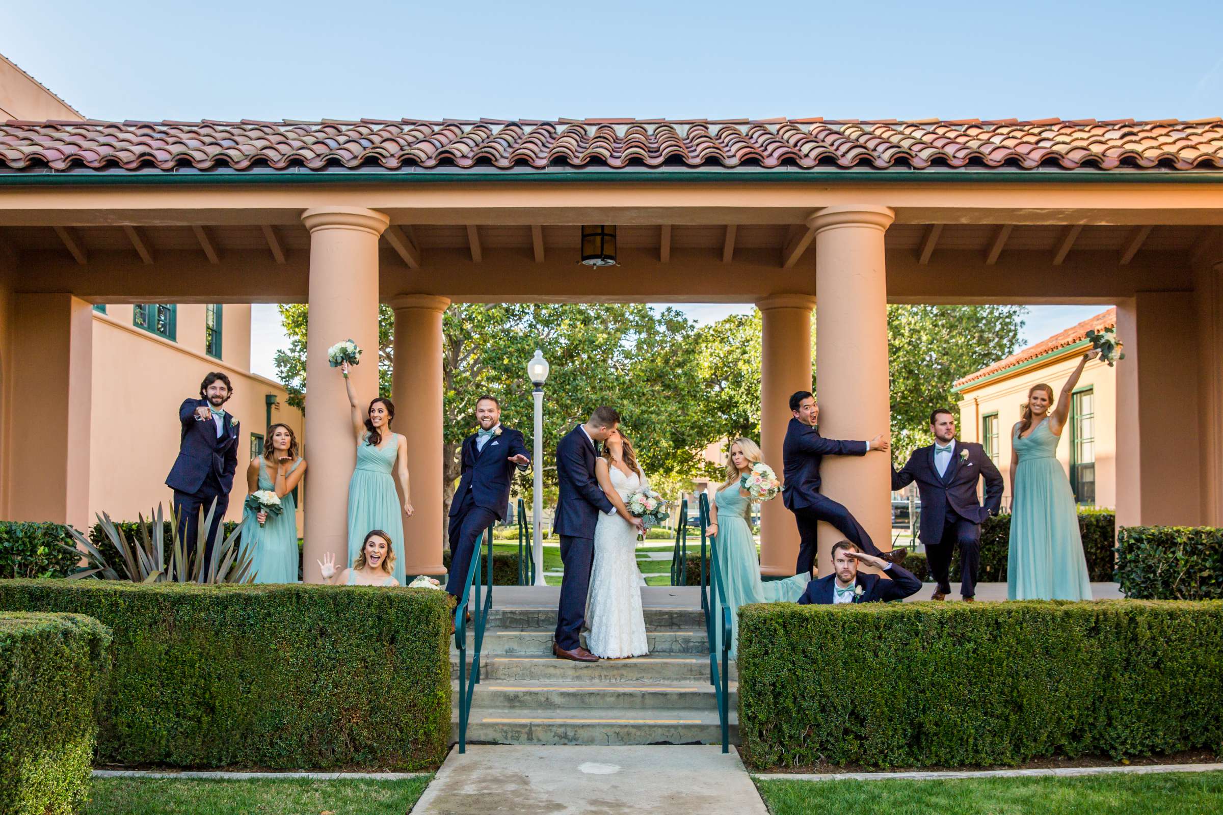 VENUES Liberty Station Wedding coordinated by WED (Weddings.Events.Design), Michelle and Sam Wedding Photo #11 by True Photography