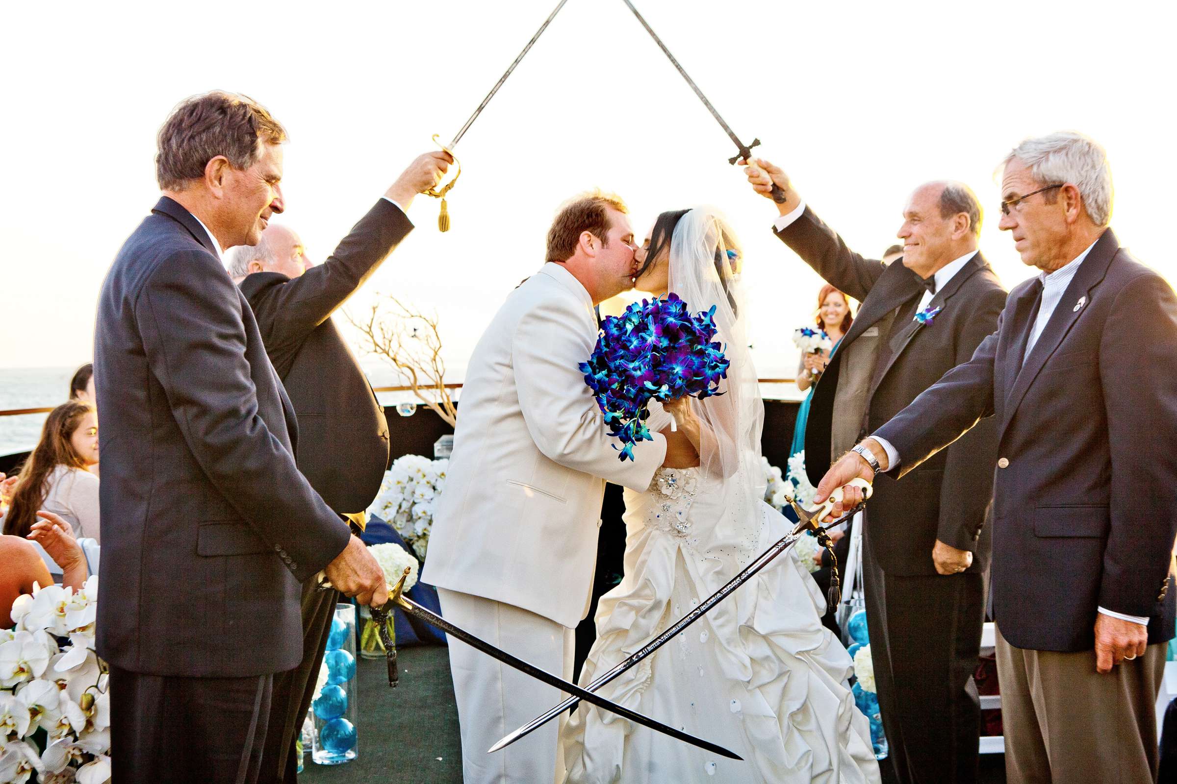 Flagship Cruises and Events Wedding coordinated by Swan Soirees, Natalie and Philip Wedding Photo #311984 by True Photography