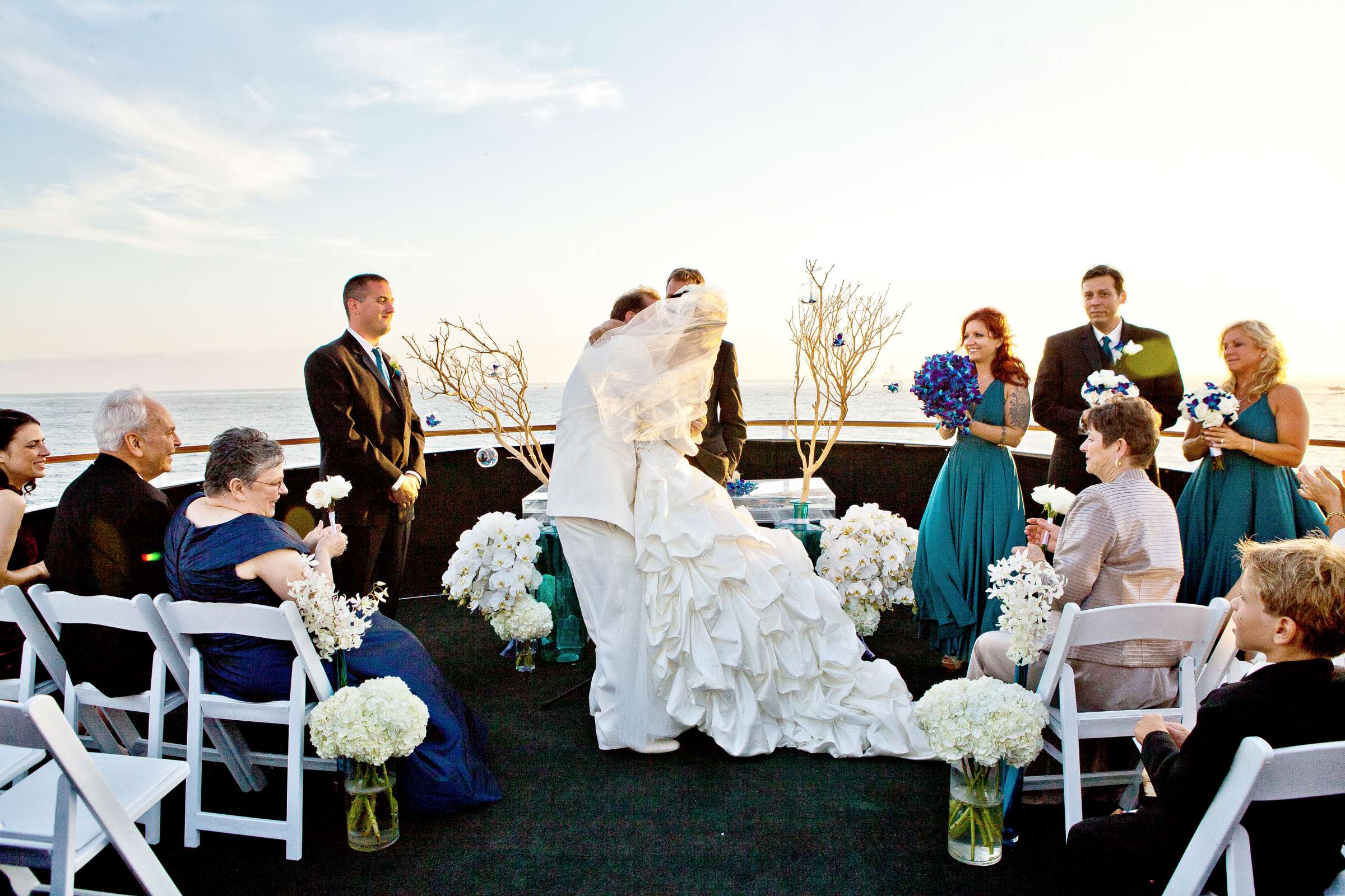 Flagship Cruises and Events Wedding coordinated by Swan Soirees, Natalie and Philip Wedding Photo #312024 by True Photography