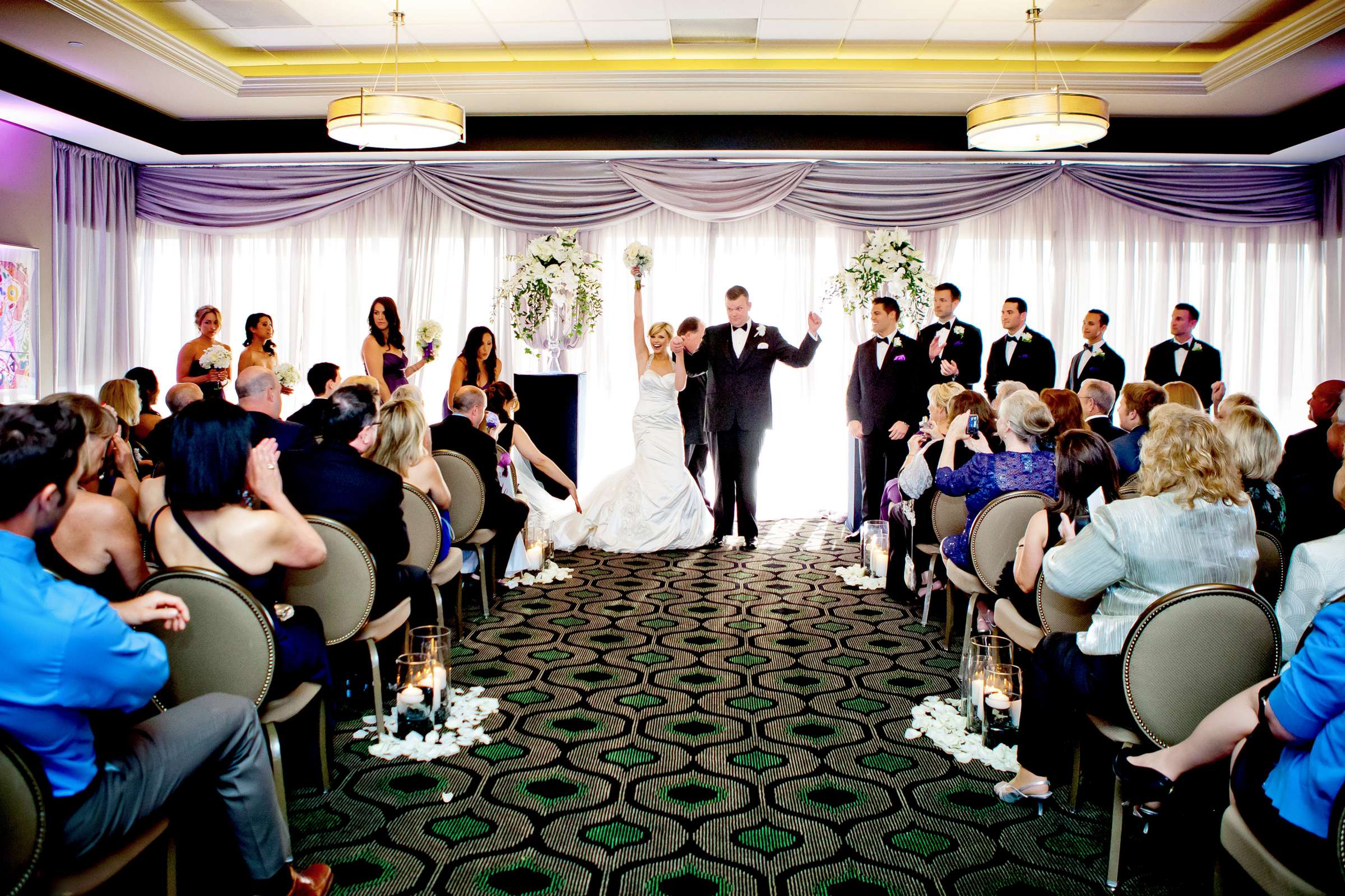 The University Club Atop Symphony Towers Wedding coordinated by The Best Wedding For You, Elyse and Christopher Wedding Photo #312332 by True Photography