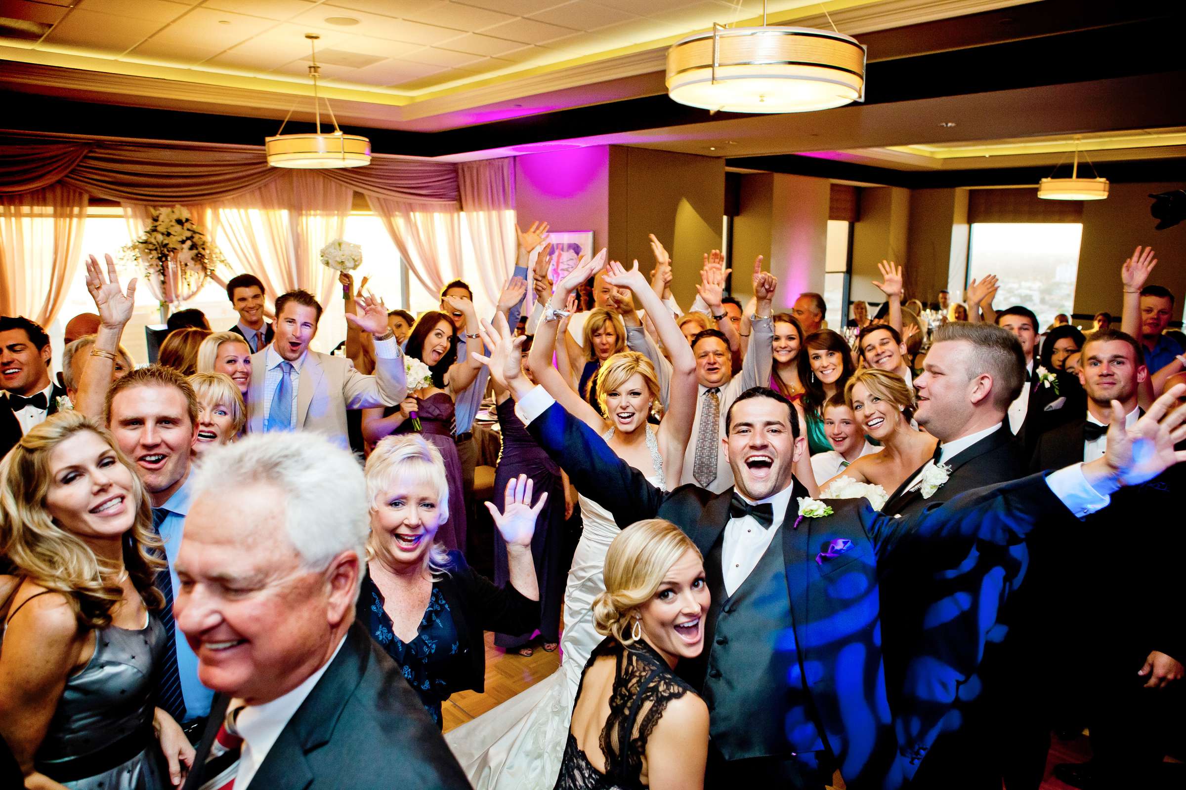 The University Club Atop Symphony Towers Wedding coordinated by The Best Wedding For You, Elyse and Christopher Wedding Photo #312351 by True Photography