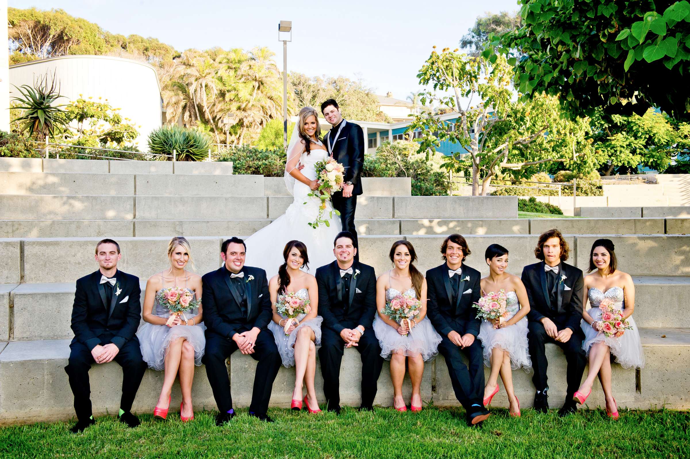 Scripps Seaside Forum Wedding coordinated by Coast Catering, Samantha and Brandon Wedding Photo #314527 by True Photography