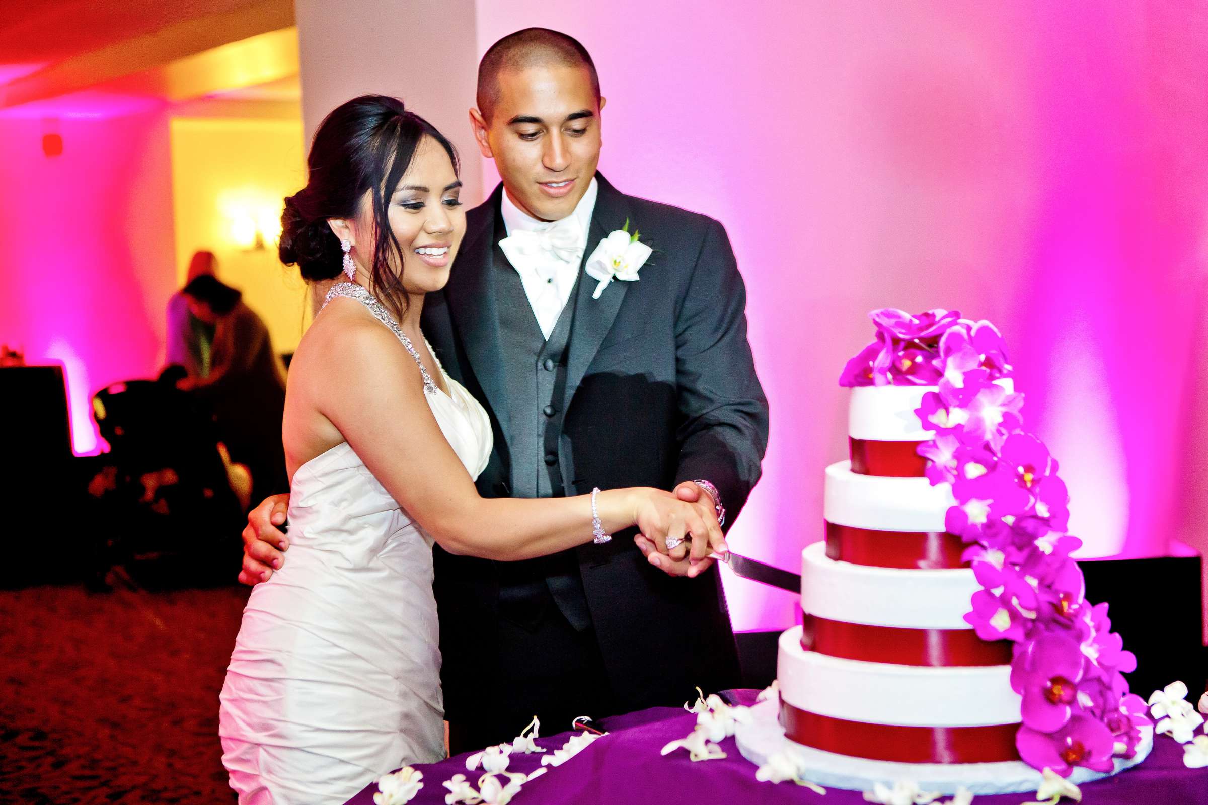 Hard Rock Hotel-San Diego Wedding coordinated by Tres Chic Affairs, Jasmine and Richie Wedding Photo #318243 by True Photography