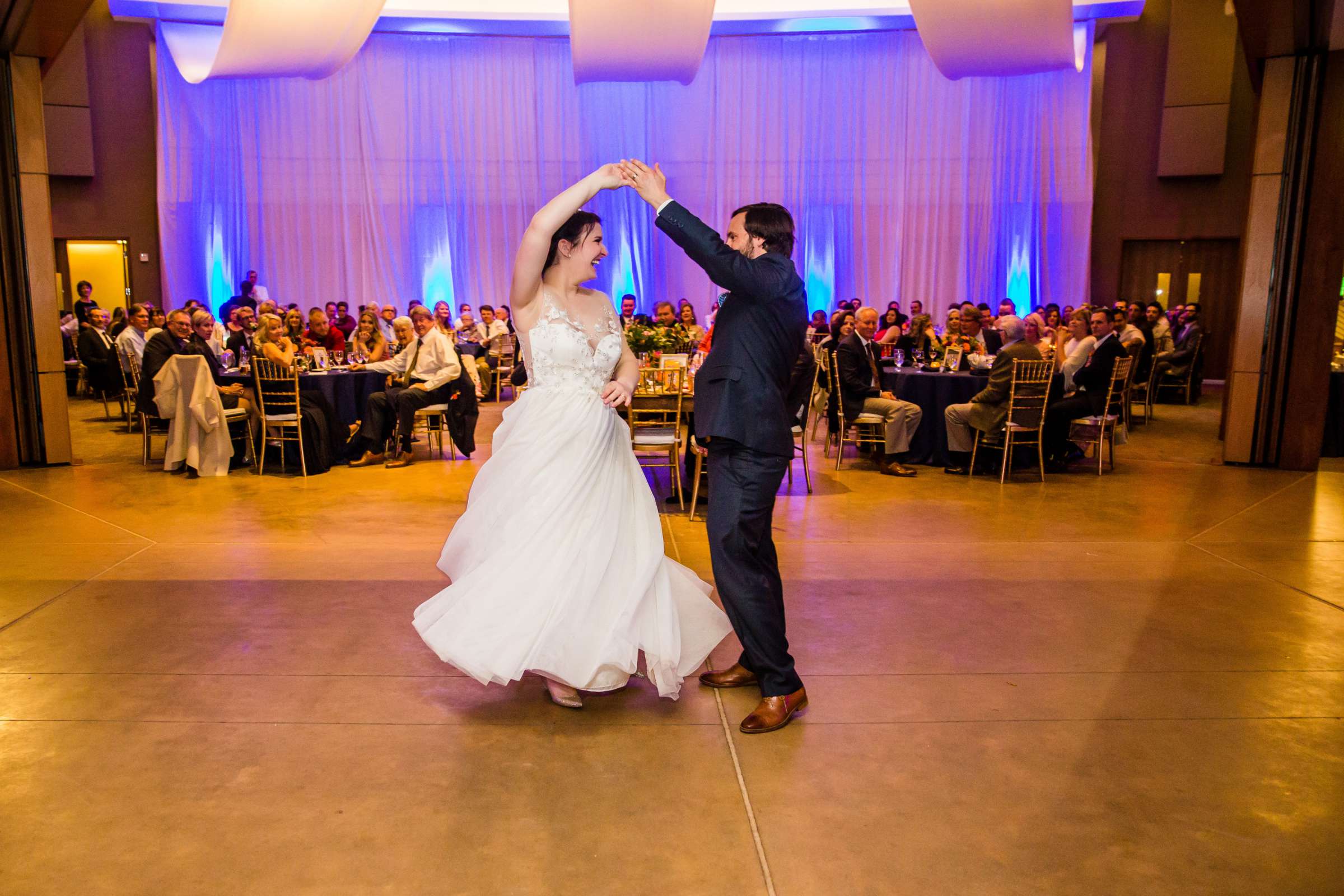 Scripps Seaside Forum Wedding coordinated by Aquilone Events, Meg and Adam Wedding Photo #320787 by True Photography