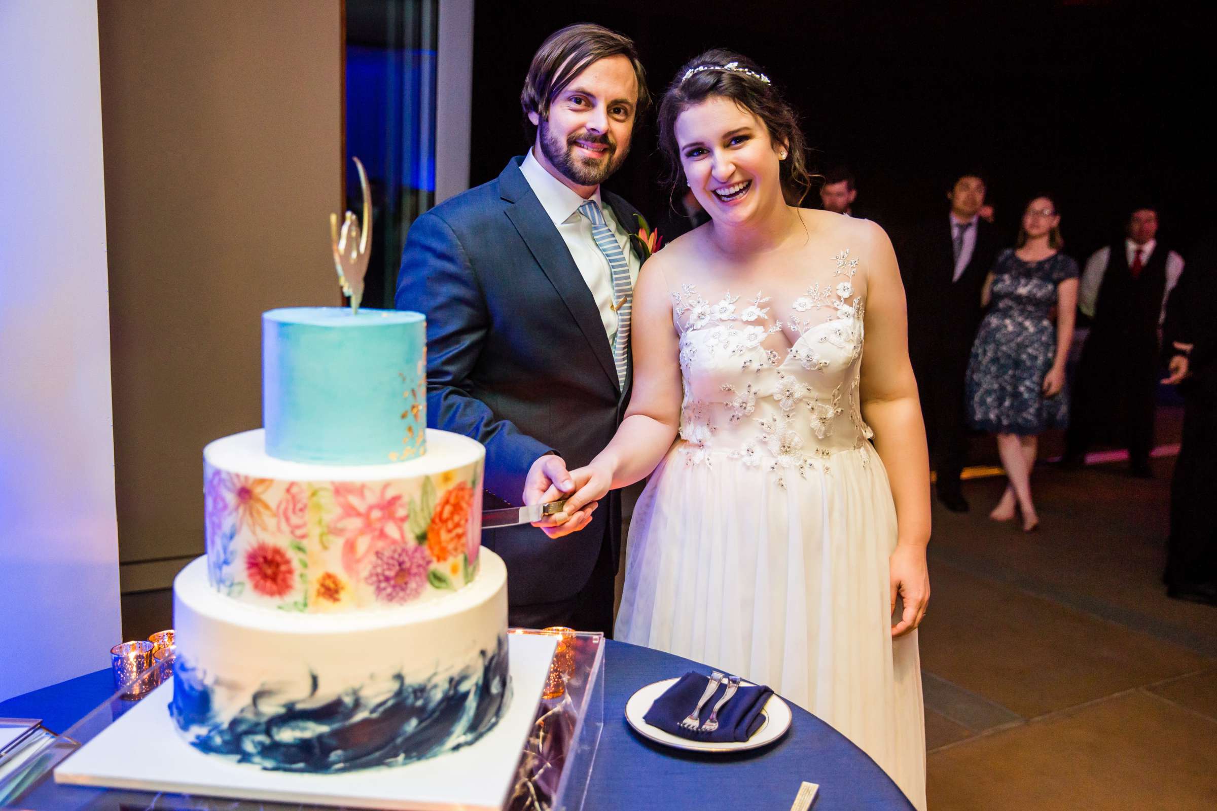 Scripps Seaside Forum Wedding coordinated by Aquilone Events, Meg and Adam Wedding Photo #320799 by True Photography