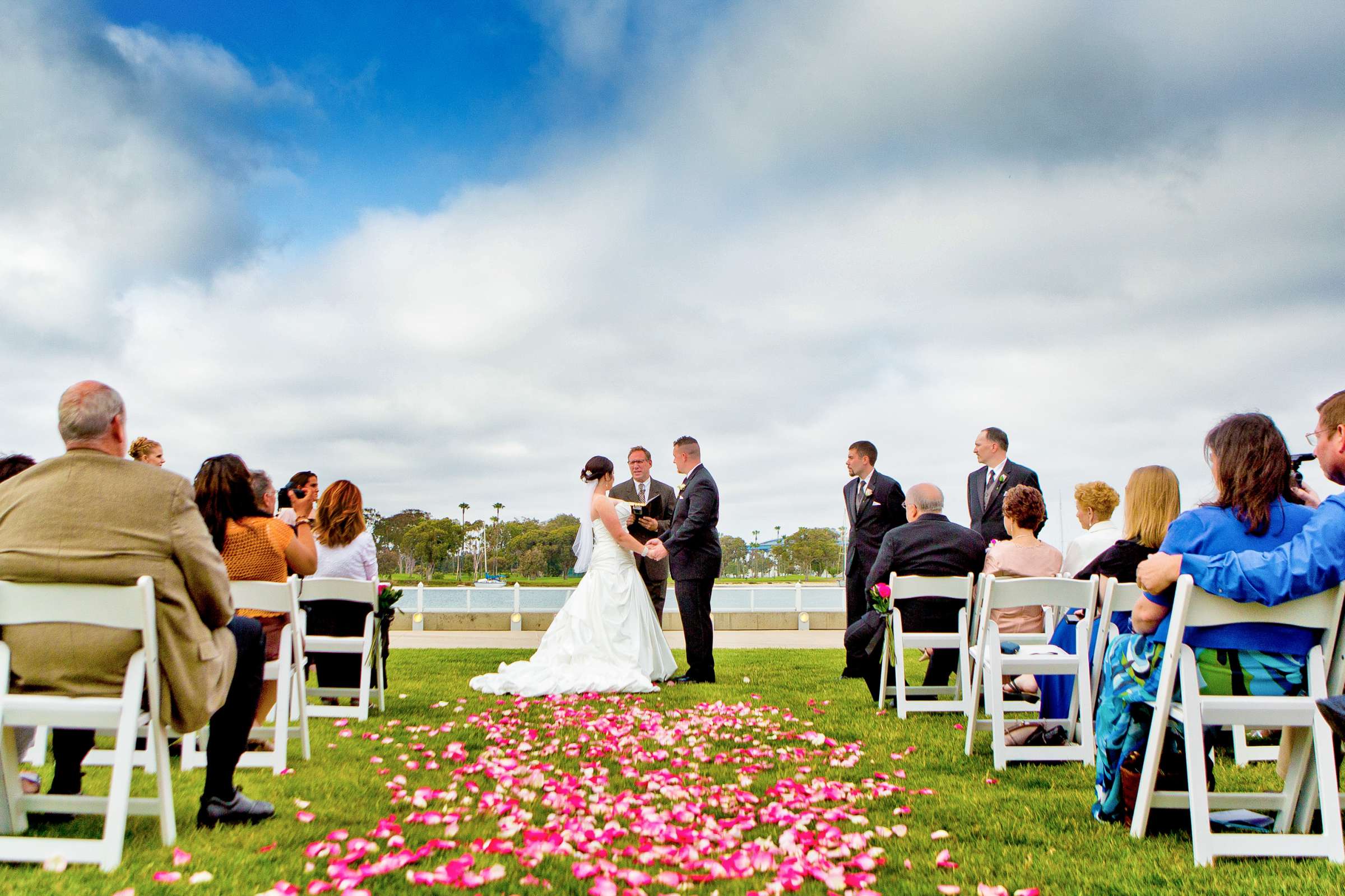 Coronado Community Center Wedding coordinated by Weddings Made Splendid, Jennifer and Nate Wedding Photo #322631 by True Photography