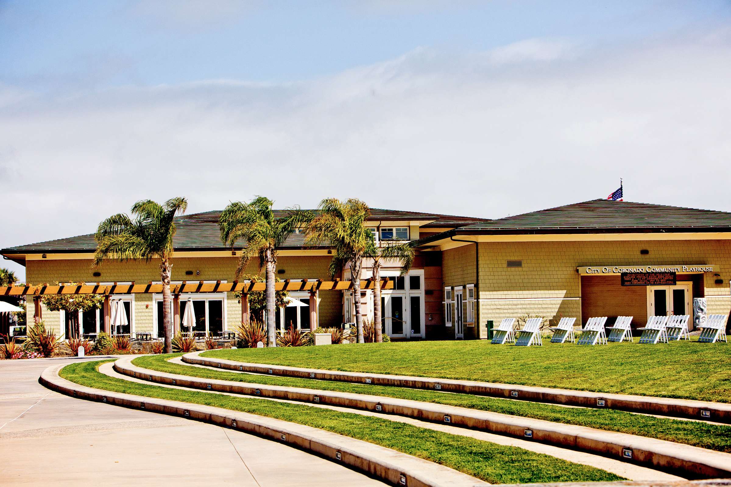 Coronado Community Center Wedding coordinated by Weddings Made Splendid, Jennifer and Nate Wedding Photo #322644 by True Photography