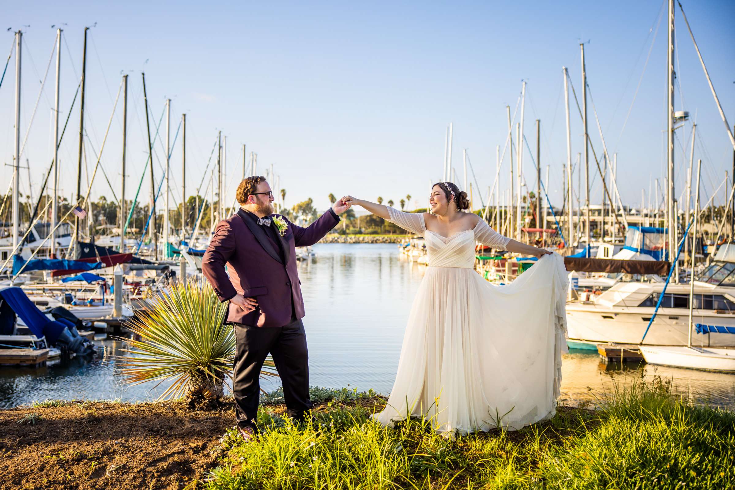 Harbor View Loft Wedding, Samantha and Joe Wedding Photo #1 by True Photography