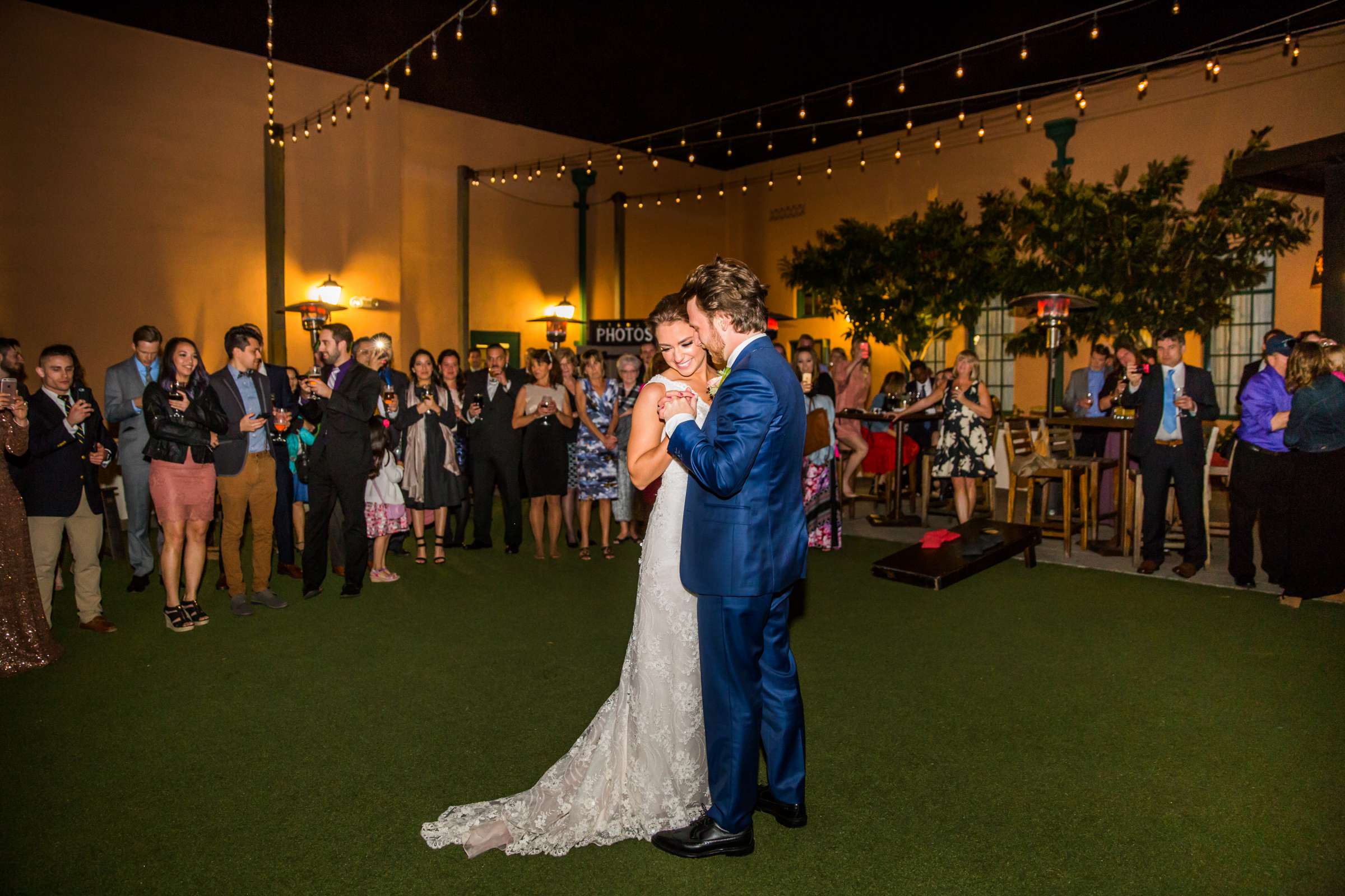 Stone Brewing Liberty Station Wedding, Margaret and Christopher Wedding Photo #93 by True Photography