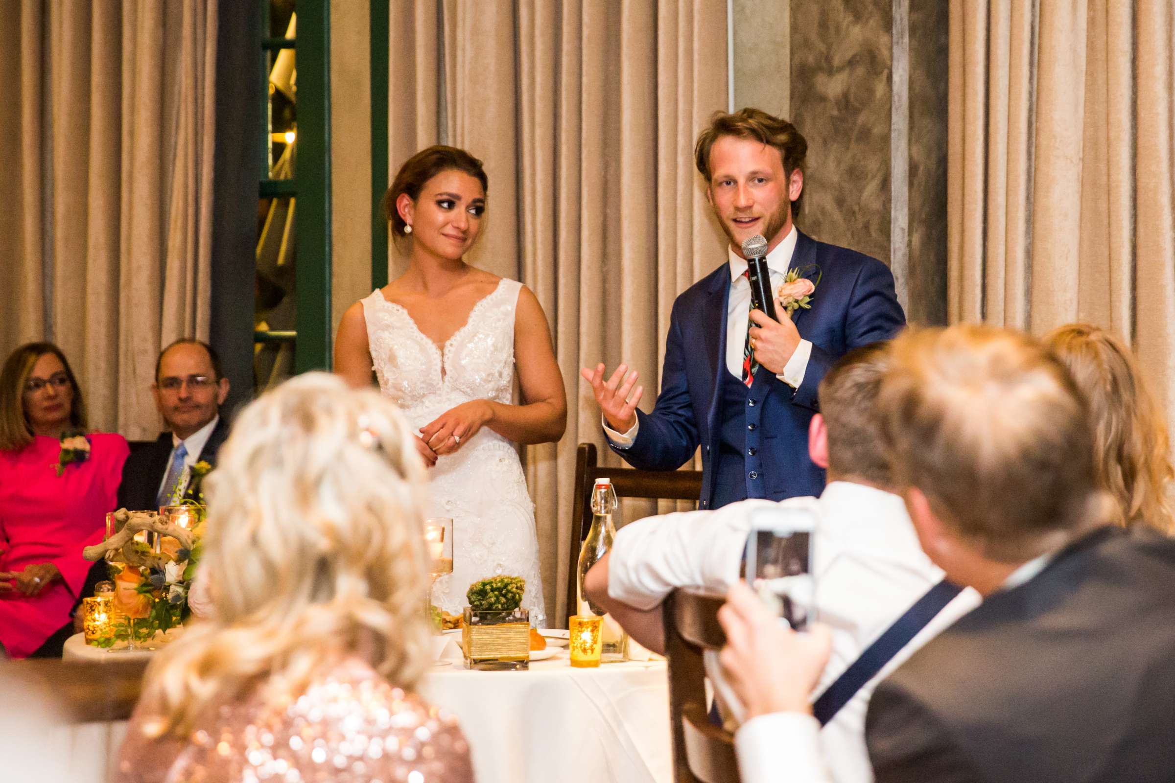 Stone Brewing Liberty Station Wedding, Margaret and Christopher Wedding Photo #104 by True Photography