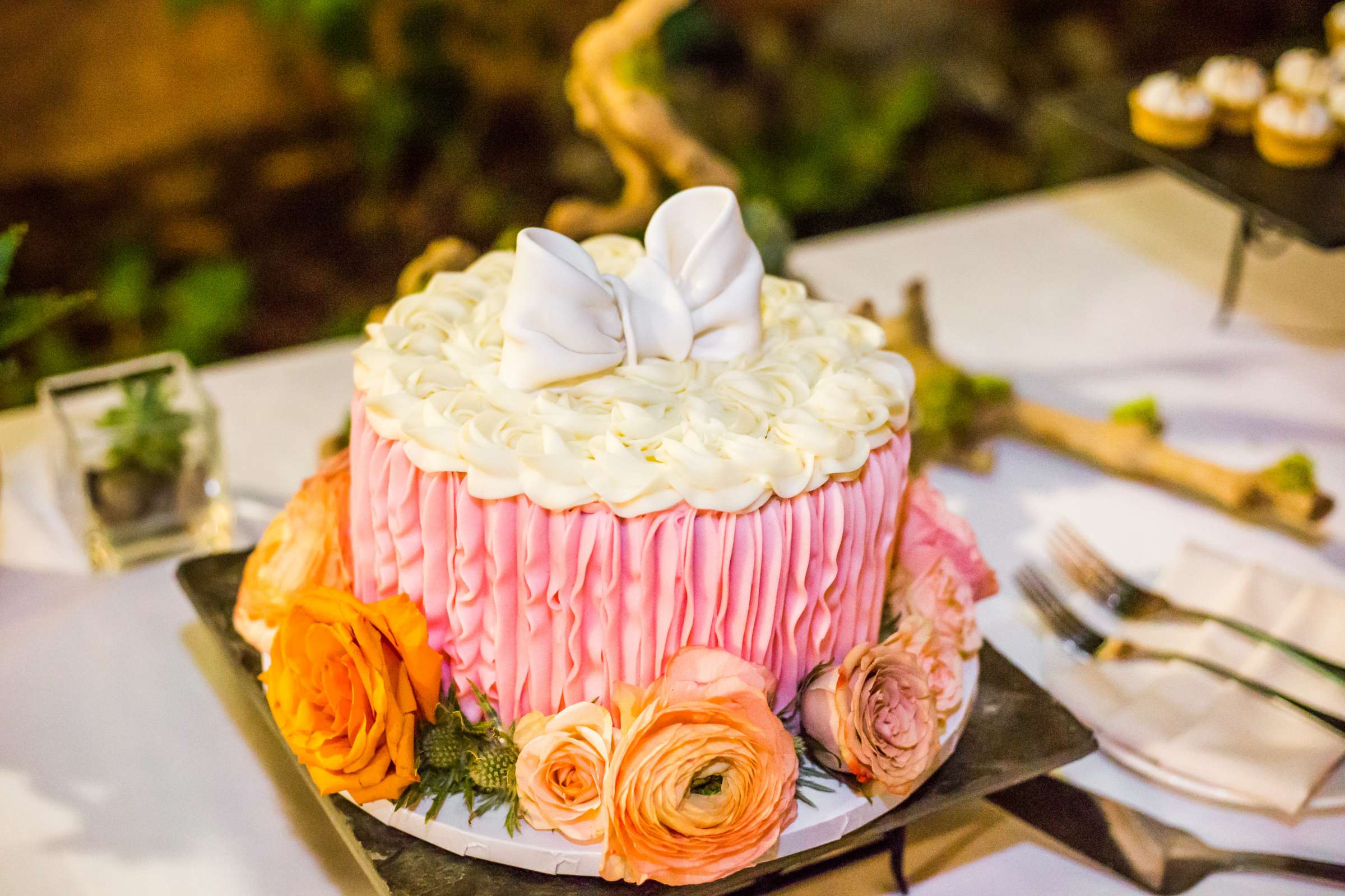 Cake at Stone Brewing Liberty Station Wedding, Margaret and Christopher Wedding Photo #120 by True Photography