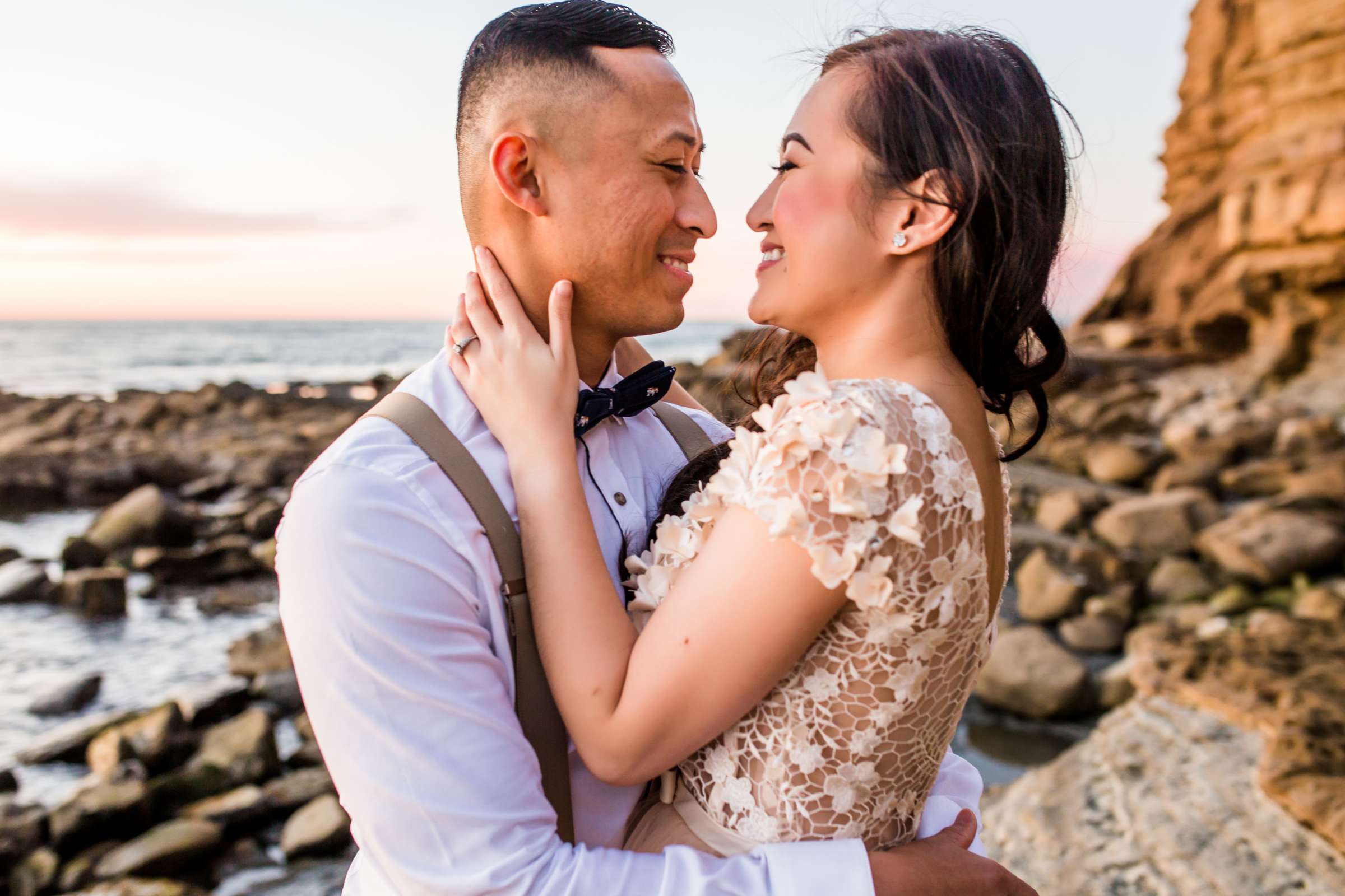 Beach at Engagement, Zara Mae and Dan Engagement Photo #329507 by True Photography