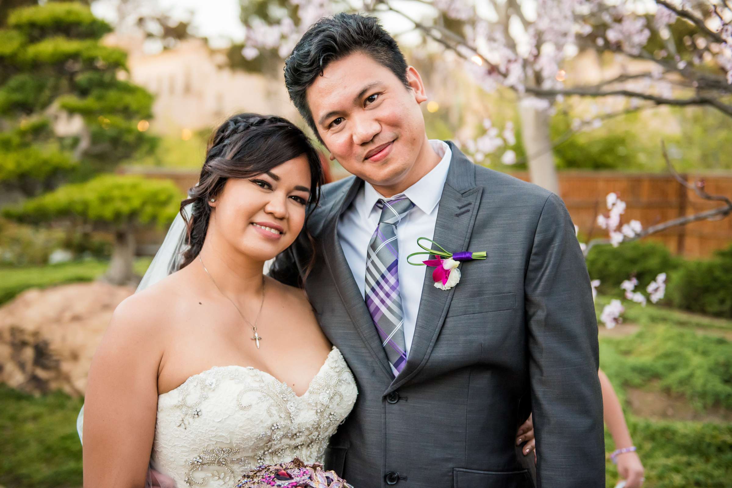 Japanese Friendship Garden Wedding coordinated by Weddings by Thomas Lewis, Beverlee and Andrew Wedding Photo #40 by True Photography