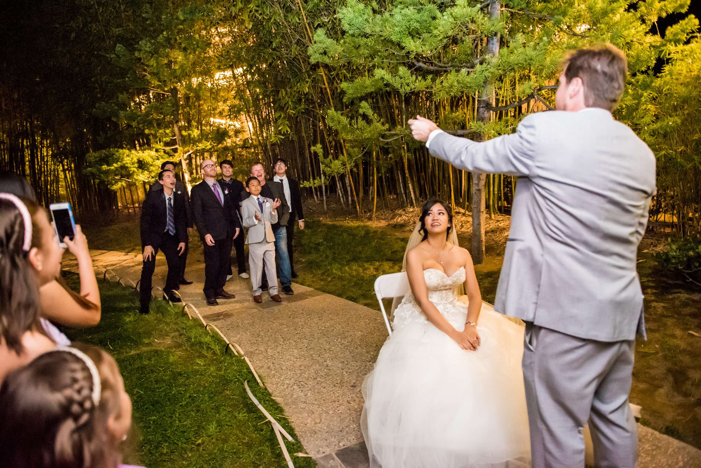 Japanese Friendship Garden Wedding coordinated by Weddings by Thomas Lewis, Beverlee and Andrew Wedding Photo #61 by True Photography