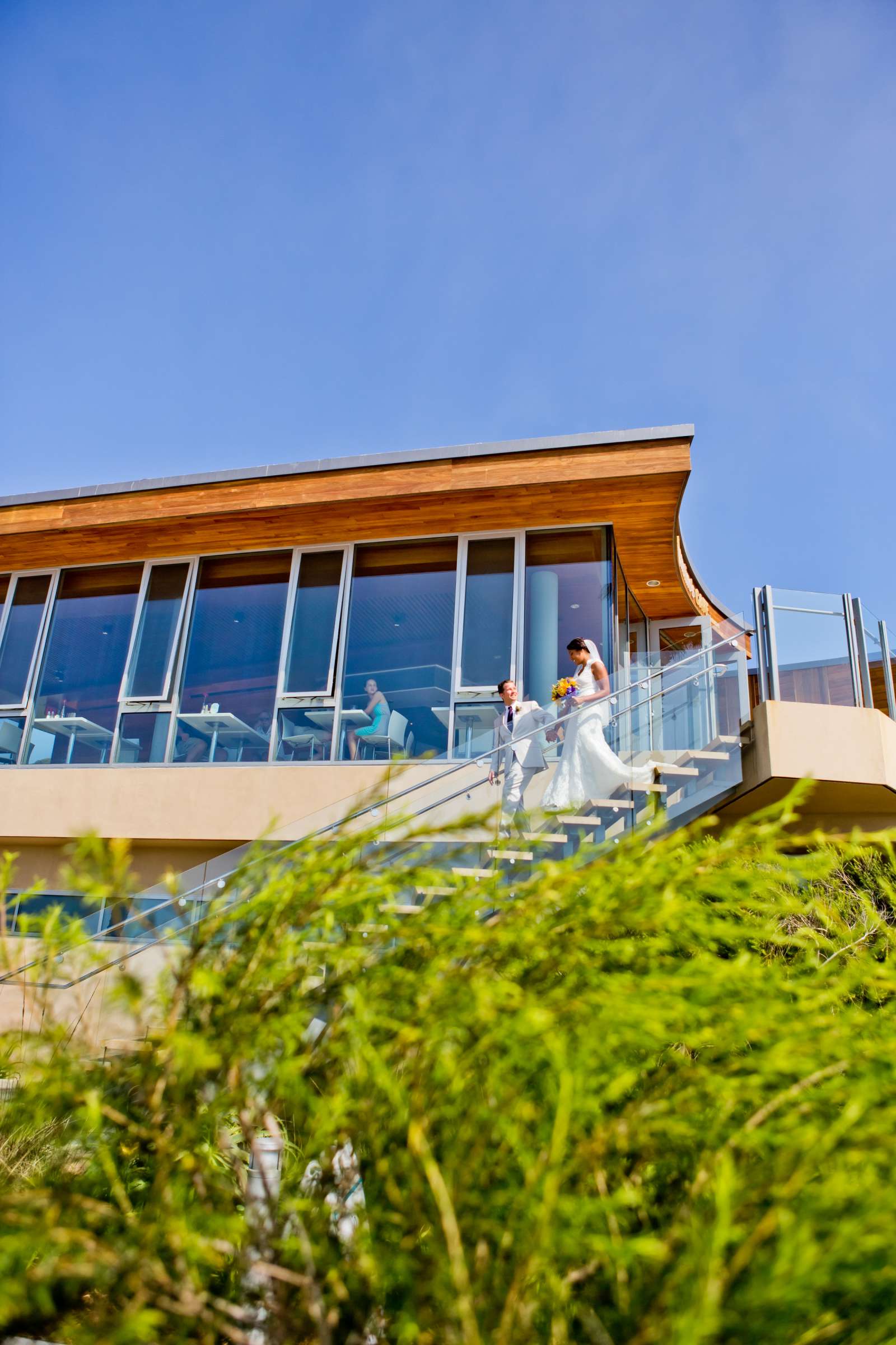 Scripps Seaside Forum Wedding coordinated by First Comes Love Weddings & Events, Simone and Cameron Wedding Photo #334219 by True Photography