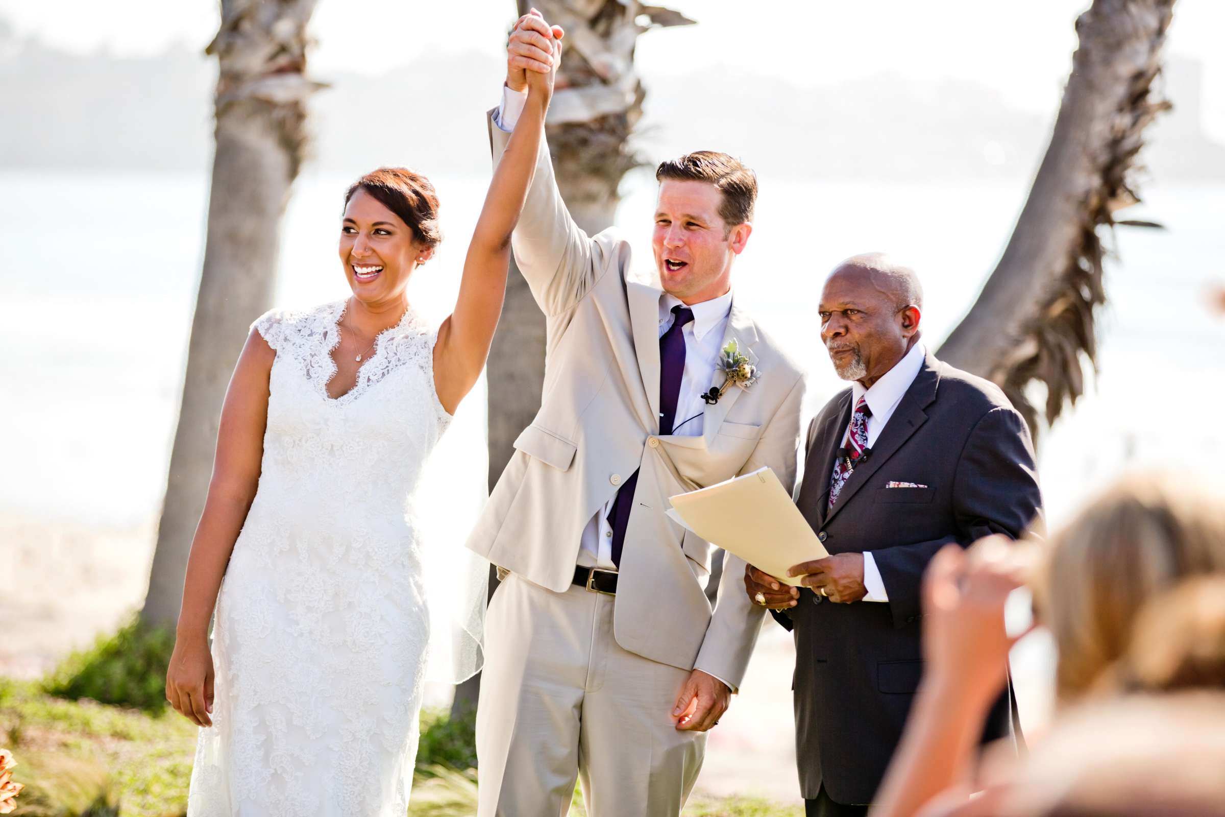 Scripps Seaside Forum Wedding coordinated by First Comes Love Weddings & Events, Simone and Cameron Wedding Photo #334274 by True Photography