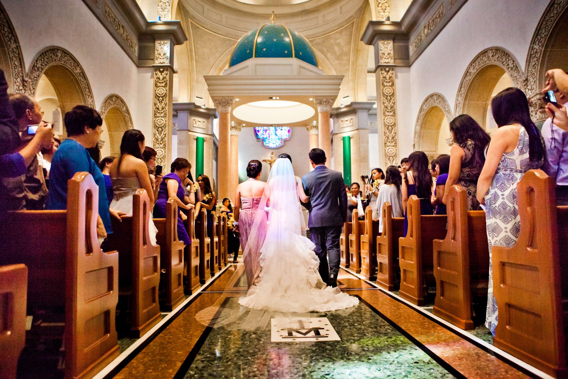 Westin Gaslamp Wedding coordinated by Pollenation Designs, Pamela and Nomer Wedding Photo #338341 by True Photography