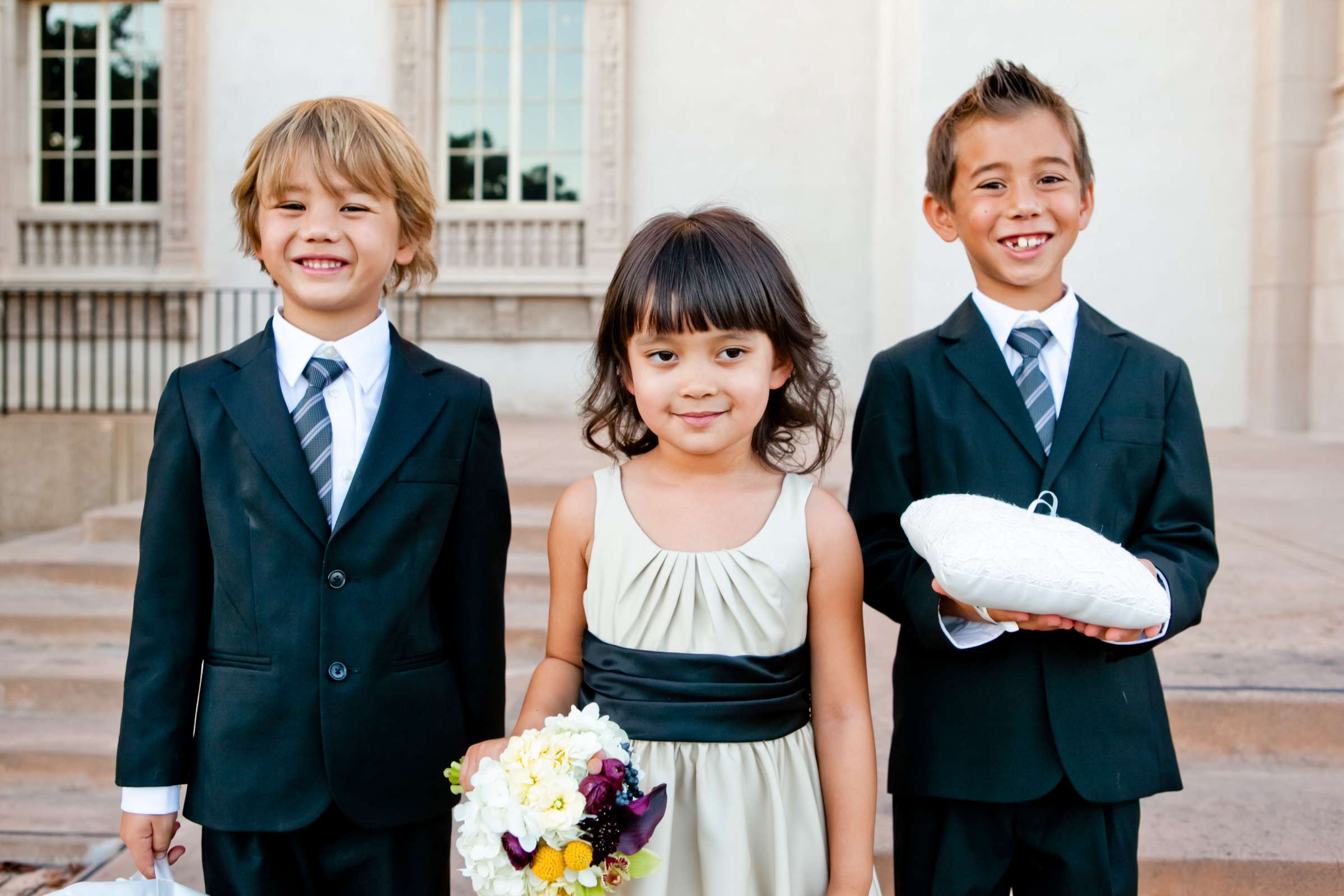 San Diego Museum of Art Wedding coordinated by Joie De Vivre, Gemma and Kenneth Wedding Photo #338816 by True Photography