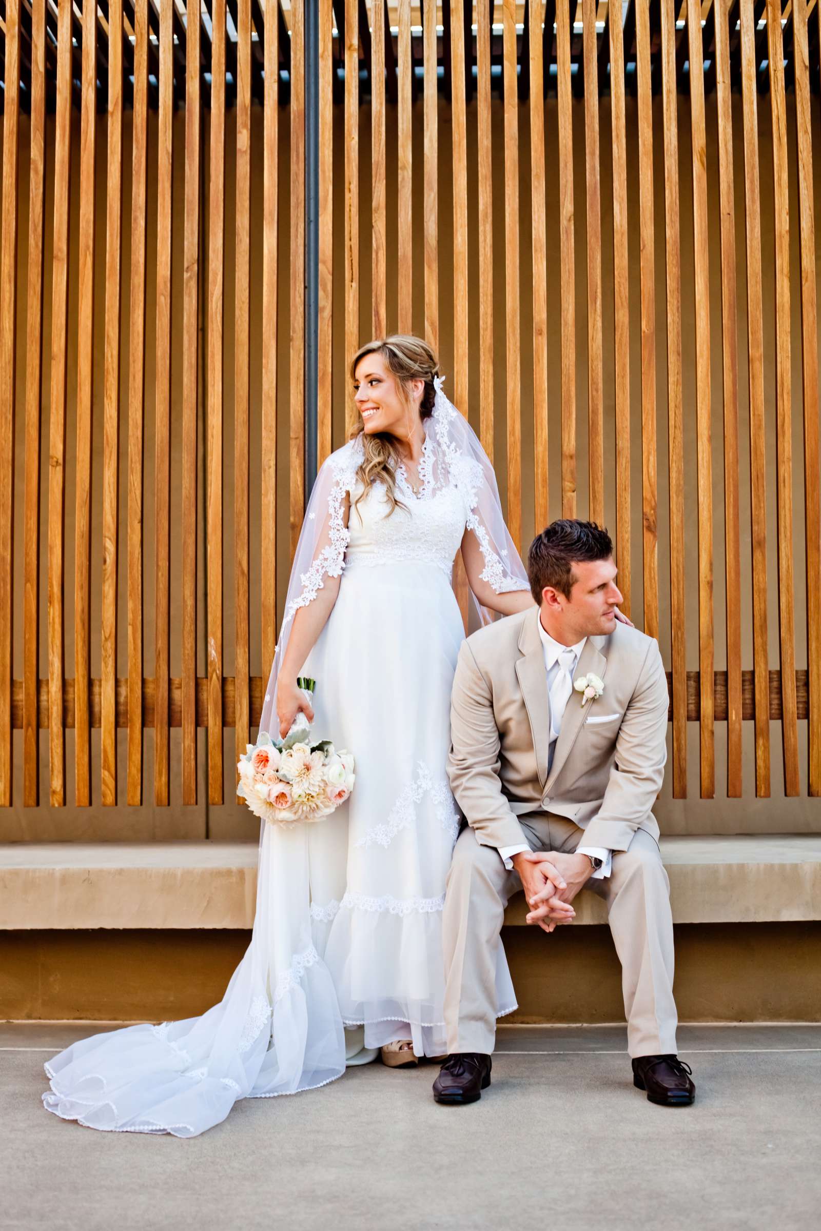 Scripps Seaside Forum Wedding coordinated by First Comes Love Weddings & Events, Janelle and Bart Wedding Photo #343042 by True Photography