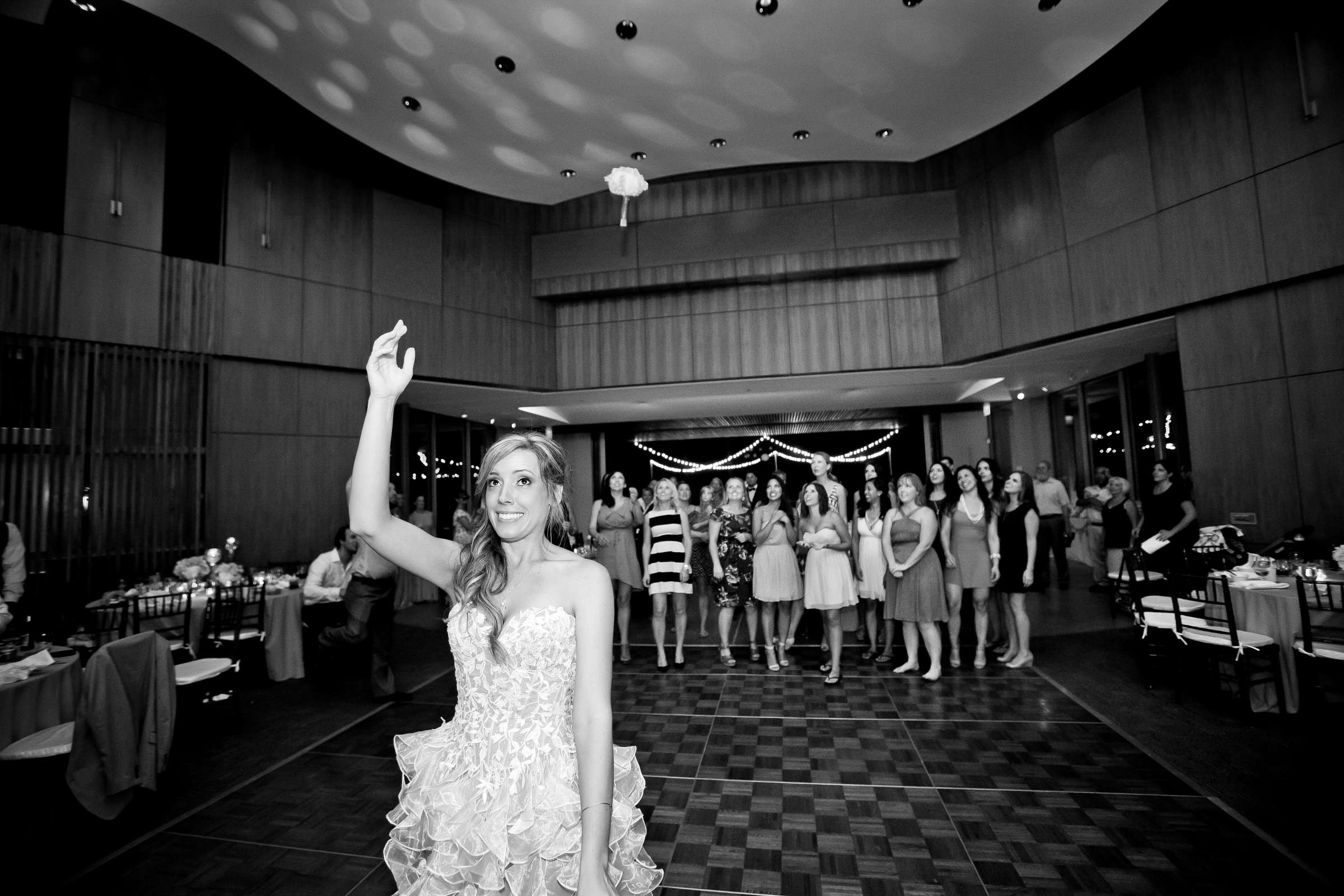 Scripps Seaside Forum Wedding coordinated by First Comes Love Weddings & Events, Janelle and Bart Wedding Photo #343094 by True Photography