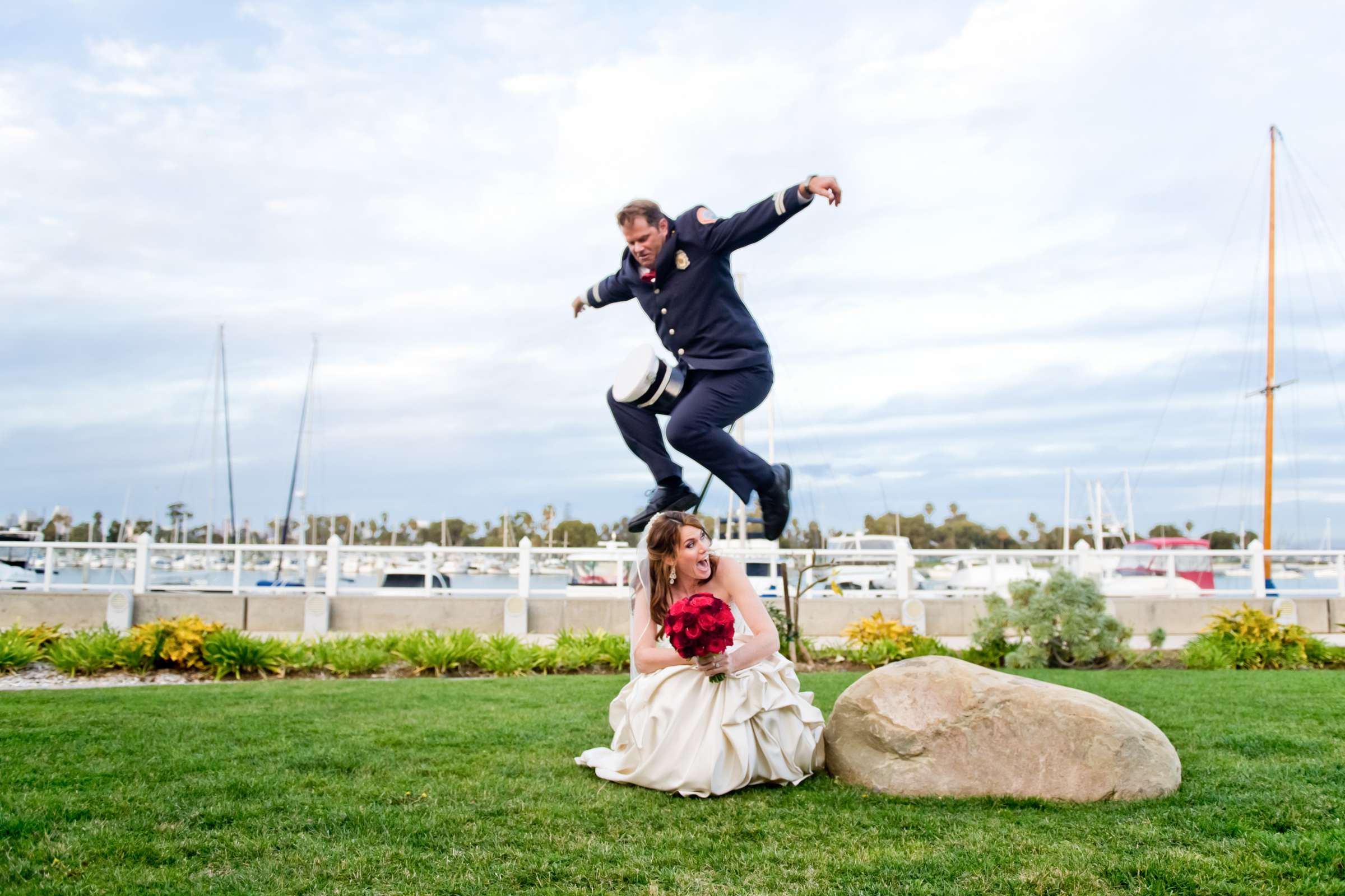 Coronado Community Center Wedding coordinated by Creative Affairs Inc, Mindy and Darren Wedding Photo #345445 by True Photography