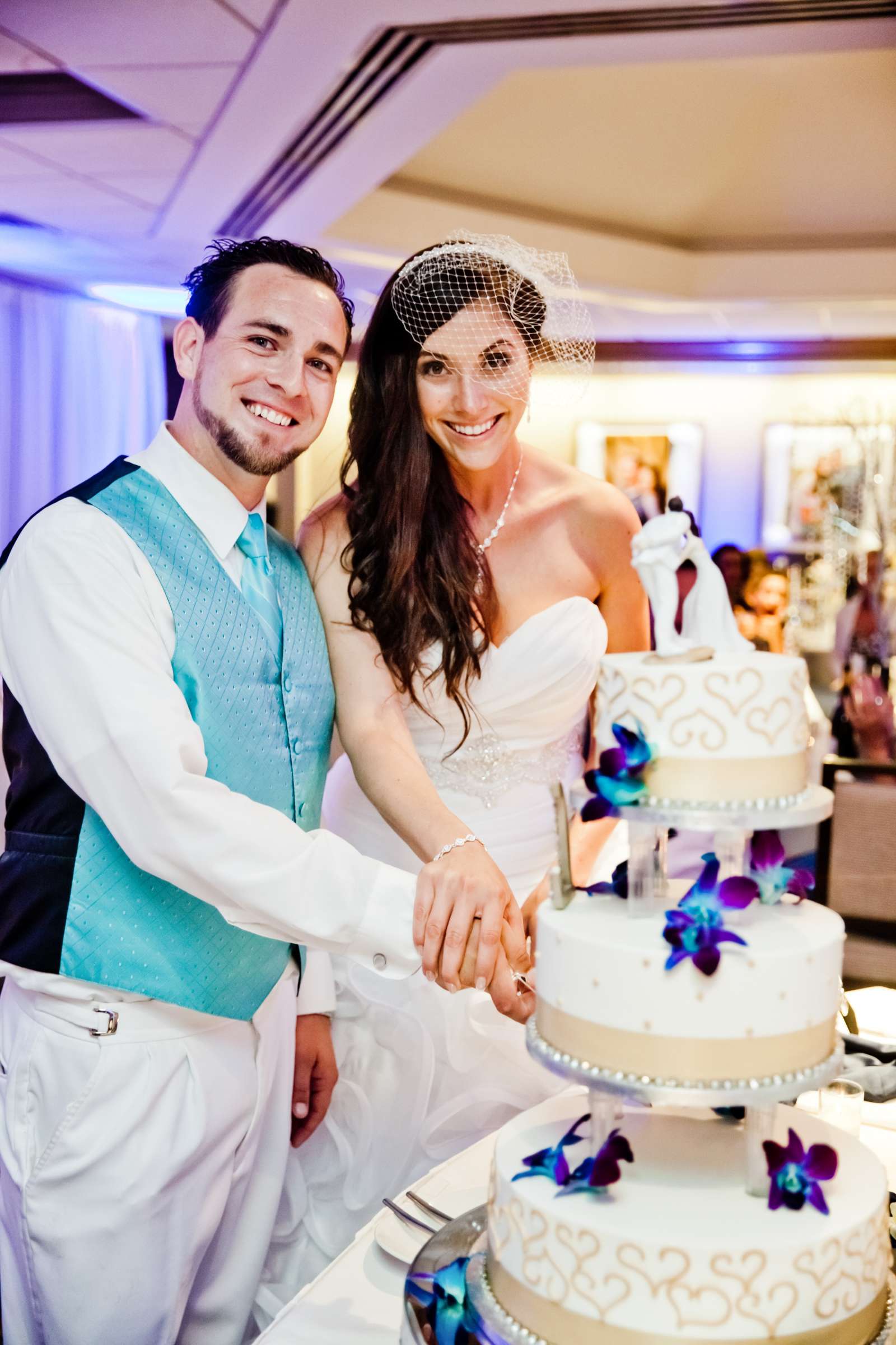 The Westin San Diego Wedding coordinated by Elements of Style, Dani and Ronnie Wedding Photo #346942 by True Photography