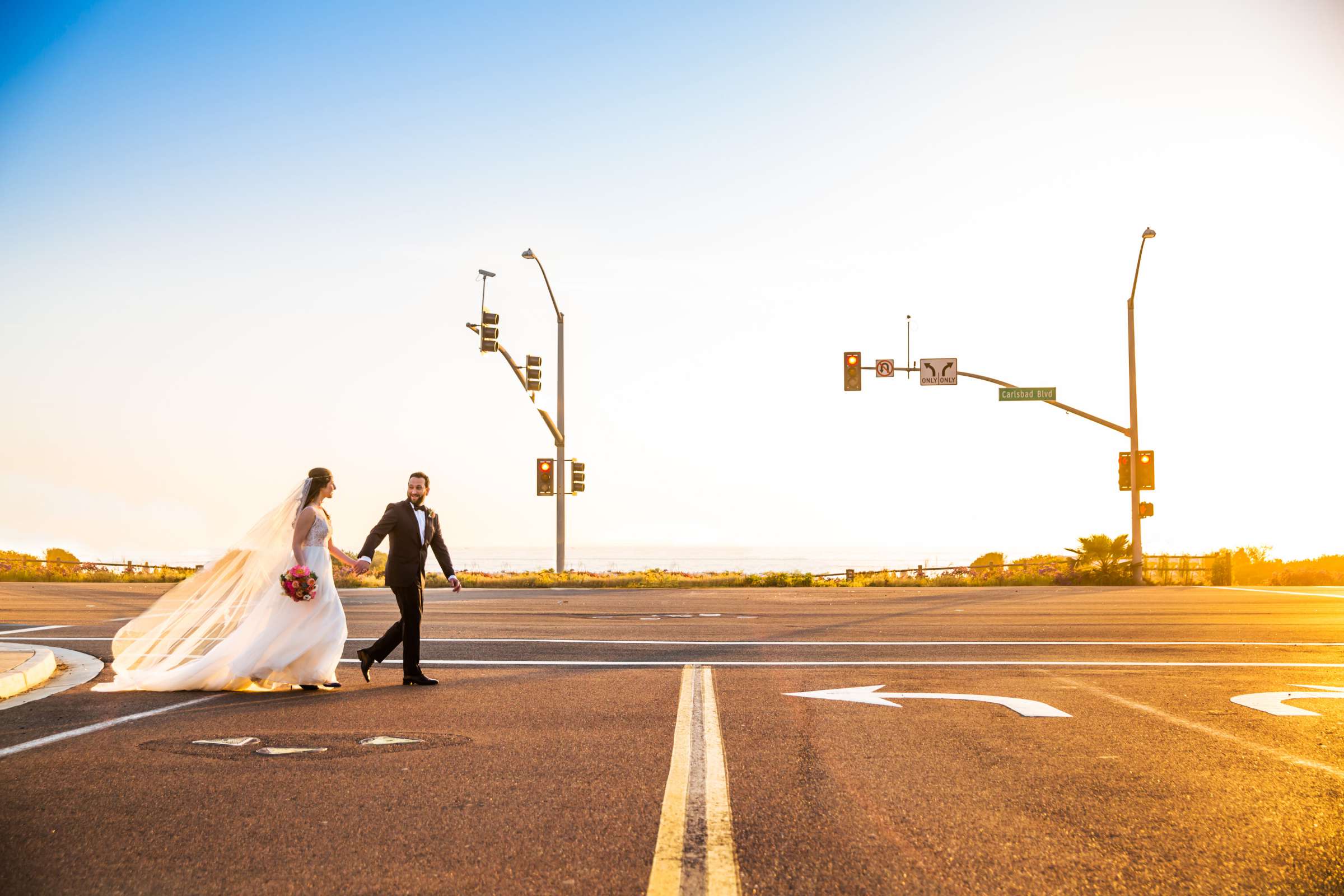 Sunset at Cape Rey Wedding coordinated by EverAfter Events, Alexandra and Noah Wedding Photo #7 by True Photography