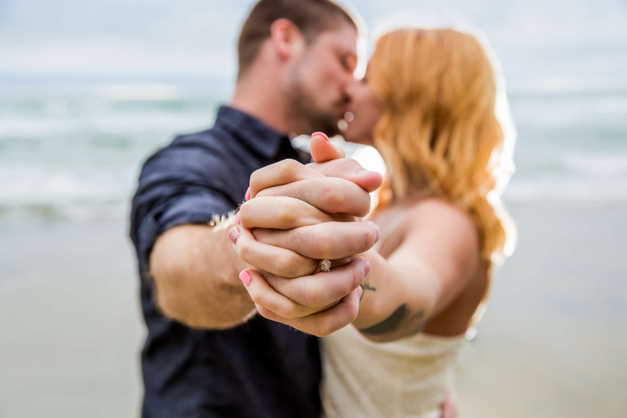 Scripps Seaside Forum Engagement, Caitlin and Tyler Engagement Photo #16 by True Photography