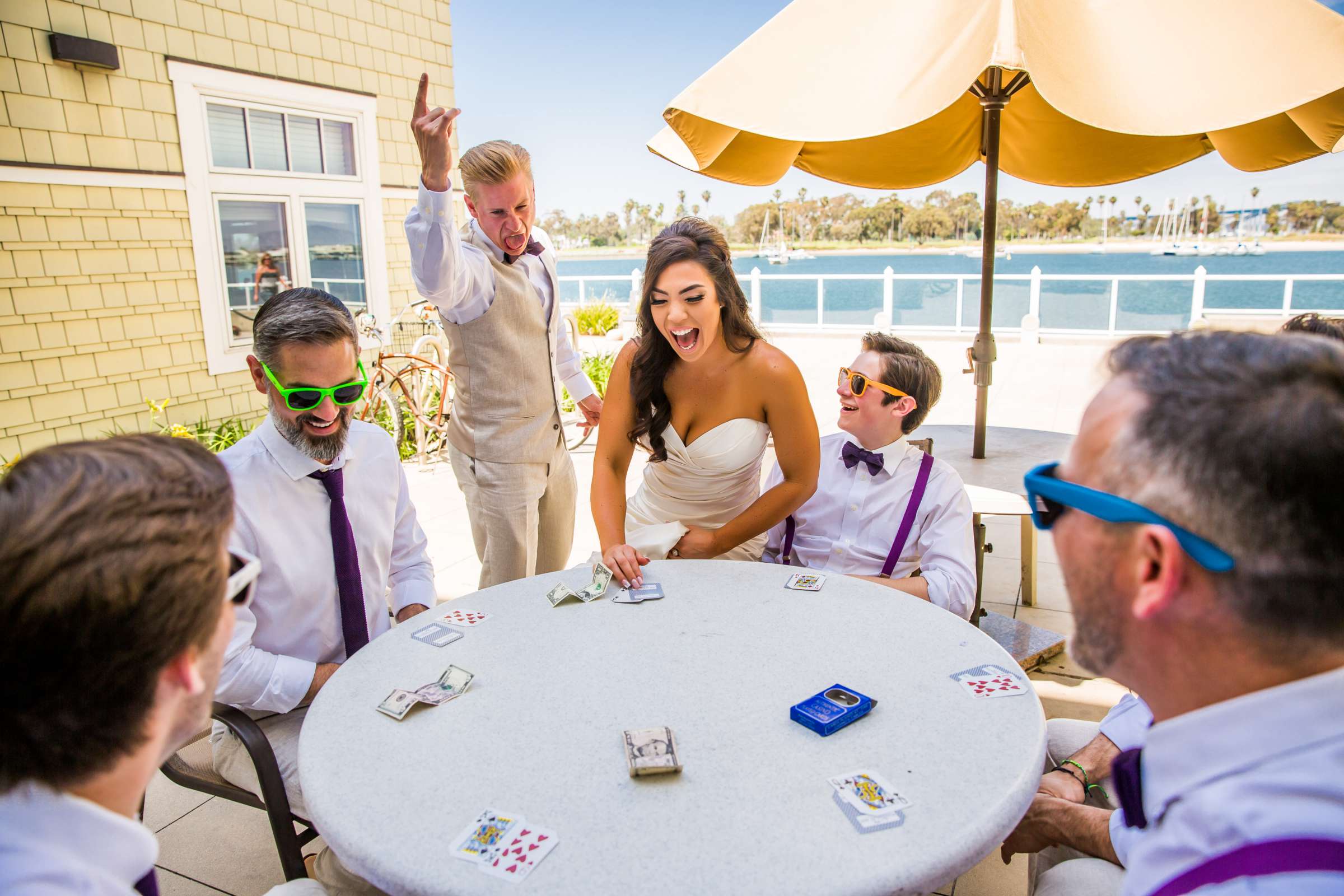 Coronado Community Center Wedding coordinated by Memories by Clarissa, Michelle and Justin Wedding Photo #41 by True Photography