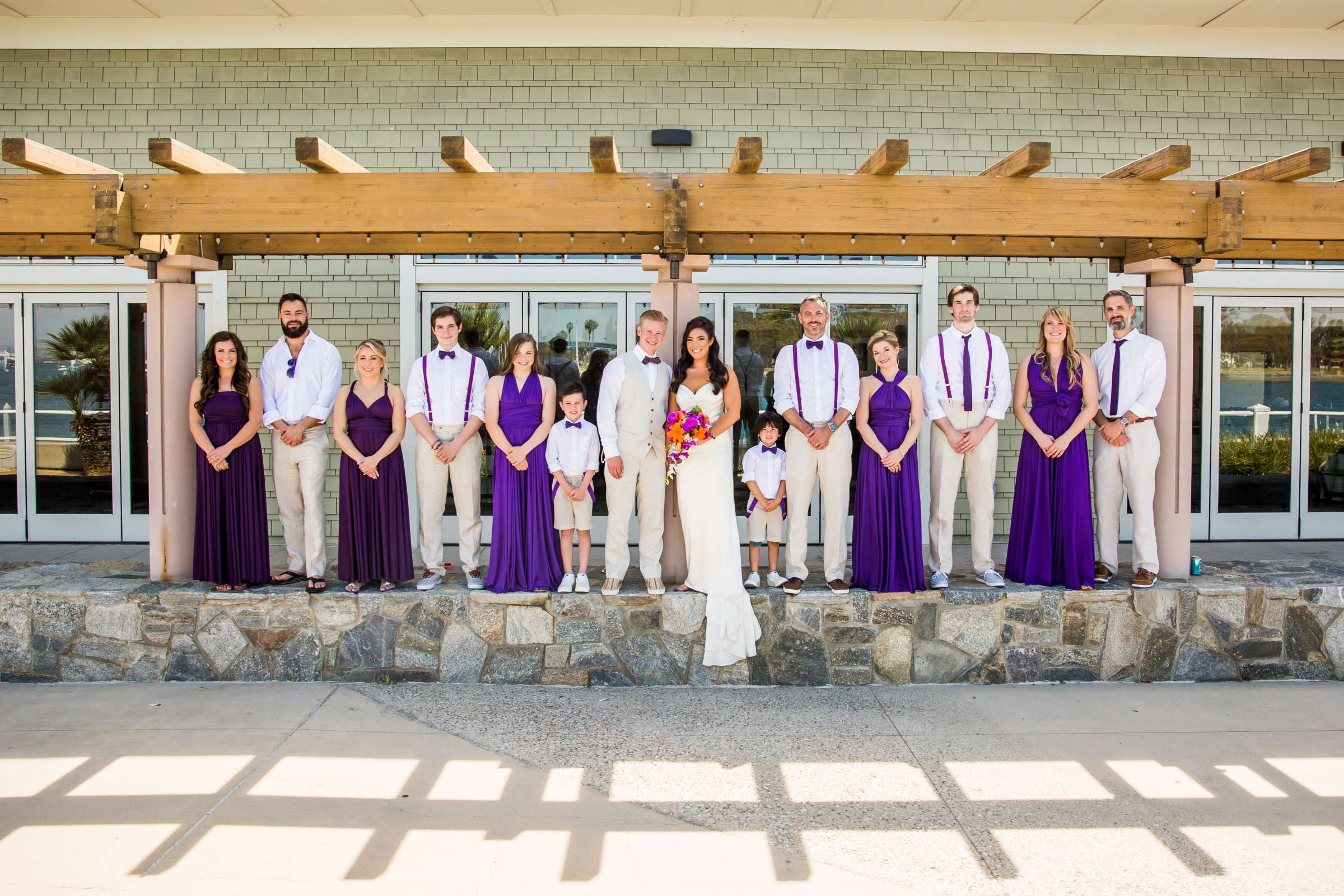 Coronado Community Center Wedding coordinated by Memories by Clarissa, Michelle and Justin Wedding Photo #53 by True Photography