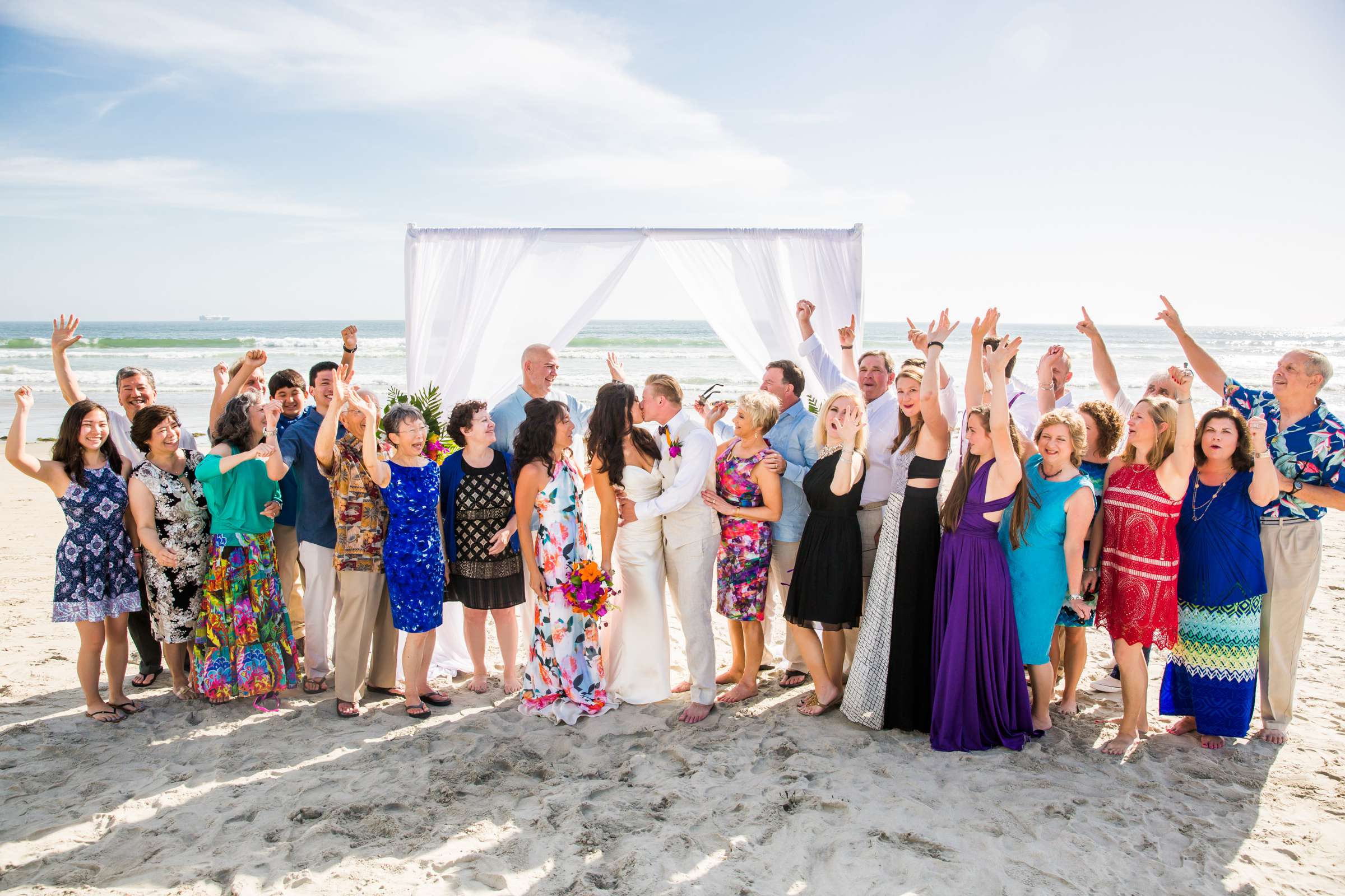 Coronado Community Center Wedding coordinated by Memories by Clarissa, Michelle and Justin Wedding Photo #83 by True Photography